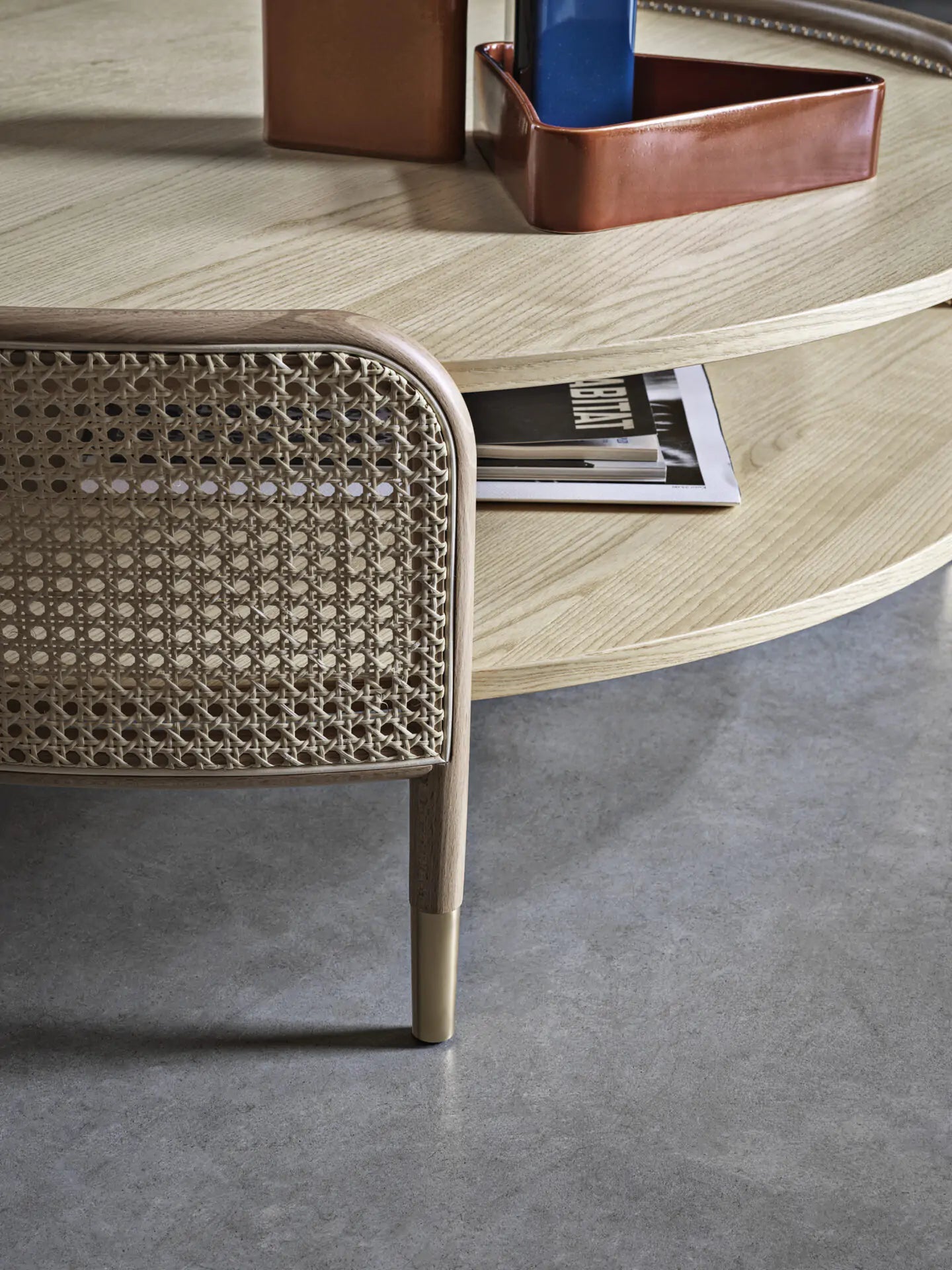 GTV Detour Coffee Table - Modern Living Room Furniture for Home & Office - Perfect for Relaxing, Entertaining & Stylish Decor