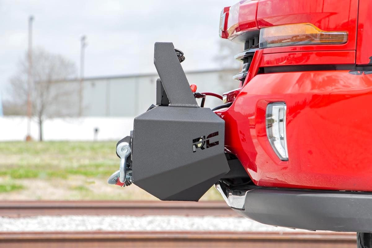 2007-2018 Chevrolet Silverado Winch Mounting Bracket Kit for 2WD/4WD 1500 Models - Heavy Duty Off-Road Accessory [EXO 10761] - Perfect for Truck Recovery & Off-Road Adventures