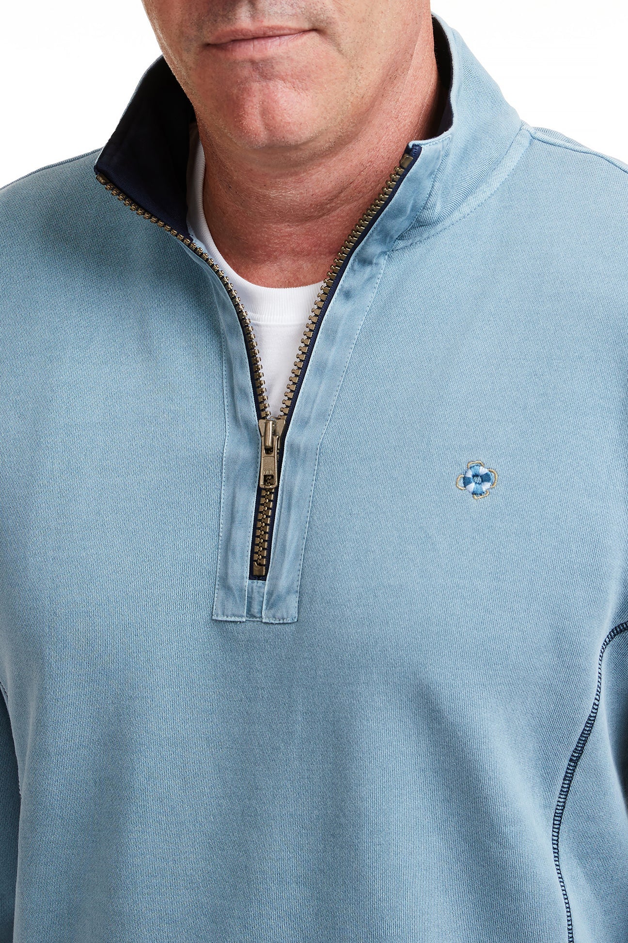 Breakwater Quarter Zip Fleece Pullover - Men's Slate Gray Lightweight Jacket for Outdoor Hiking & Casual Wear