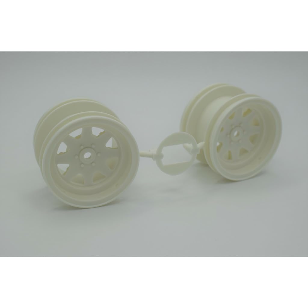 Tamiya 0445095 RC Rear Wheels for Grasshopper & Grasshopper II - High-Performance Off-Road RC Car Replacement Parts - Perfect for Racing, Drifting & Outdoor RC Adventures