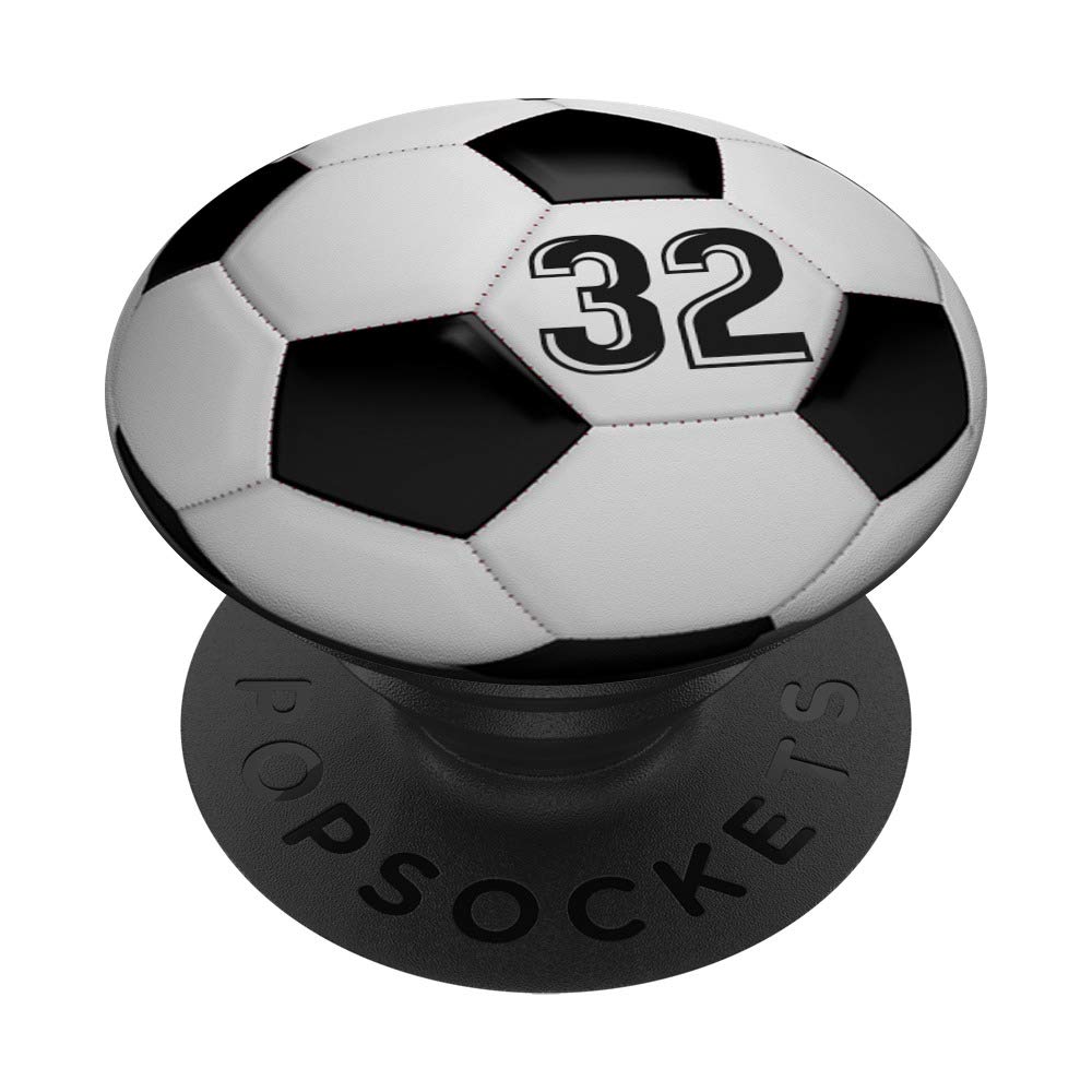 Soccer Player Jersey No. 32 Football Phone Grips - Perfect Gift for Fans, Game Day Accessories, and Everyday Use