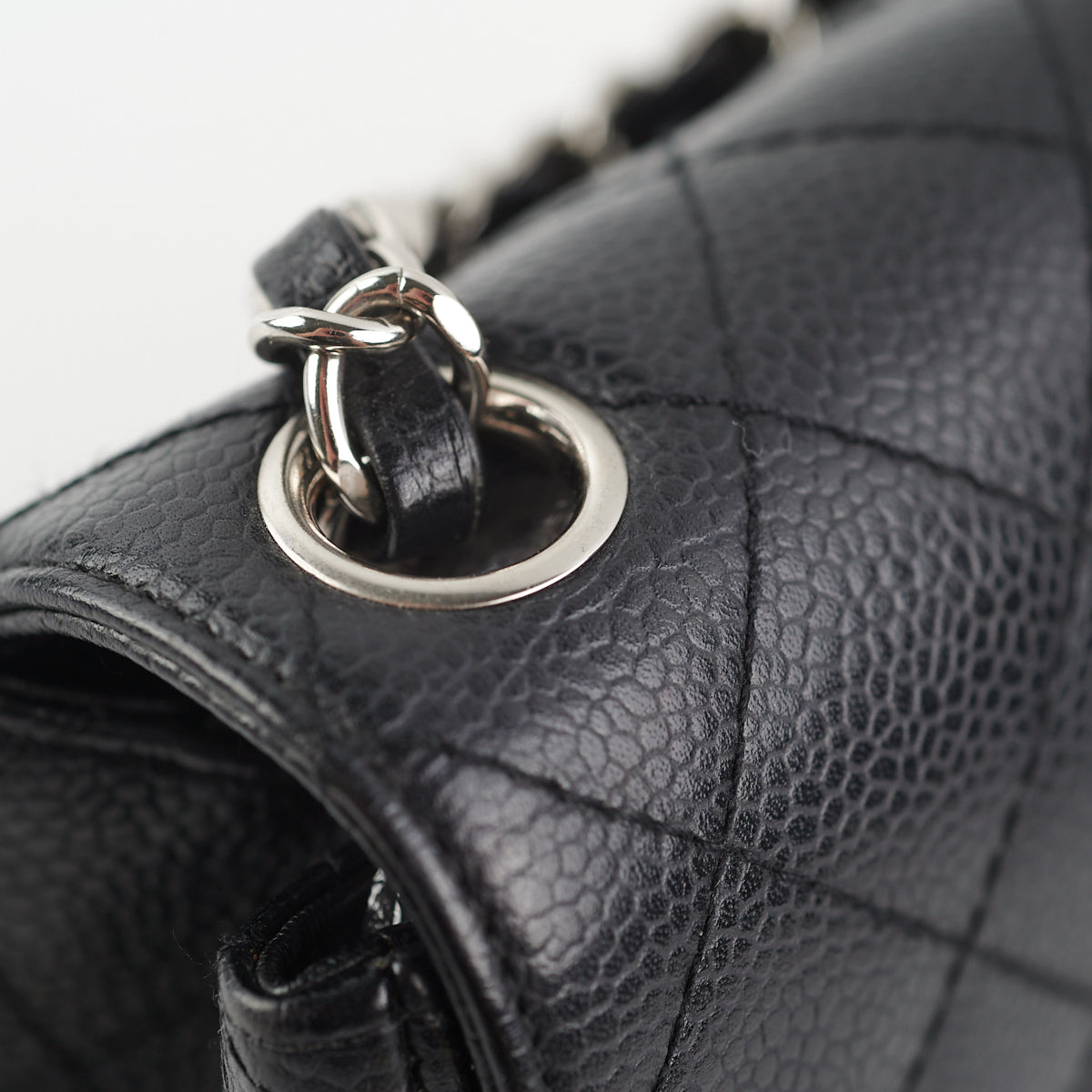 Chanel Caviar Leather Mini Square Crossbody Bag - Black Luxury Handbag for Women | Perfect for Evening Parties, Date Nights & Special Occasions