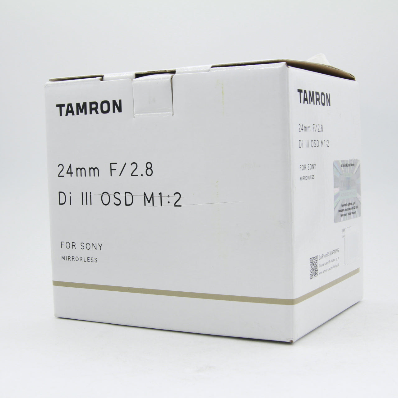 Tamron 24mm f/2.8 Di III OSD M 1:2 Lens for Sony E - Open Box Excellent Condition - Perfect for Portrait & Landscape Photography