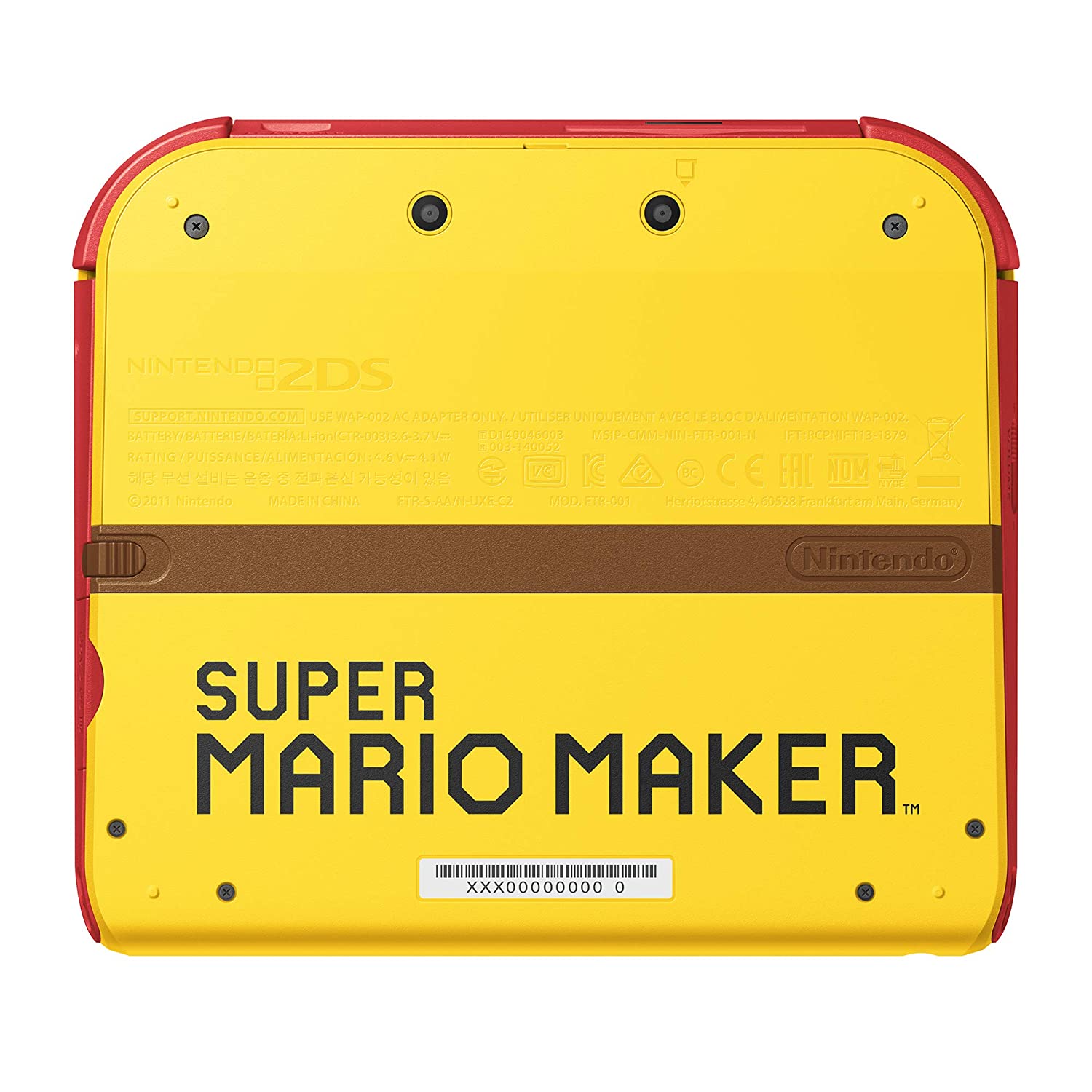 Nintendo 2DS Super Mario Maker Edition - Portable Gaming Console with Pre-Installed Game | Perfect for Kids, Travel & Retro Gaming Enthusiasts