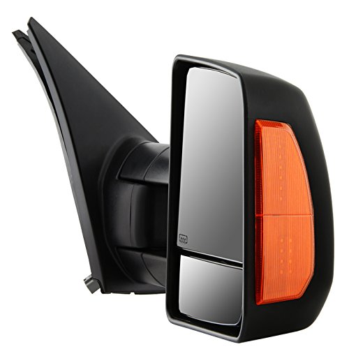 AKKON Power Heated Telescoping Turn Signal Towing Side Mirrors for Toyota Tundra & Sequoia - Enhanced Visibility & Safety for Towing & Night Driving