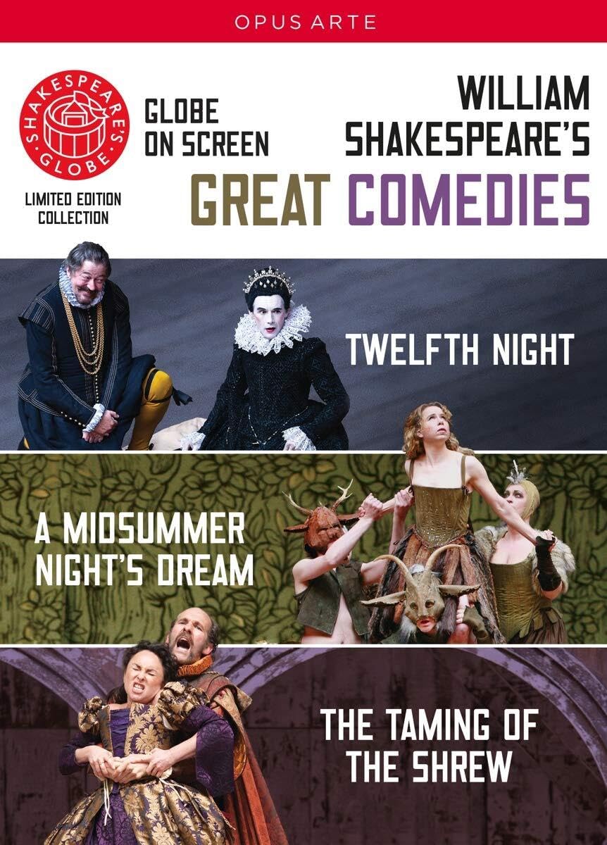 Shakespeare's Great Comedies - Classic Literature Books for Students & Theater Lovers | Perfect for English Class, Book Clubs & Drama Performances