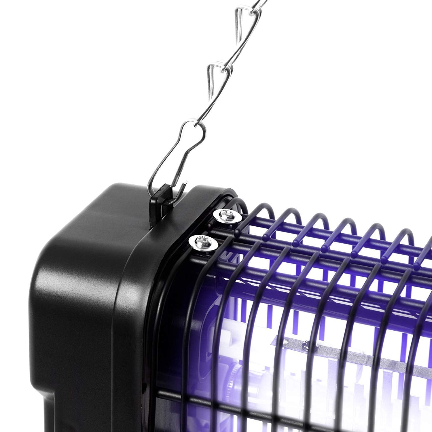 Duronic FK8416 UV Fly Killer - 16W Electric Mosquito & Flying Insect Zapper with 2x 8W Bulbs | Medium Slimline Design for Wall or Ceiling Mount | Indoor Pest Control Solution | Perfect for Bedrooms, Kitchens, and Patios