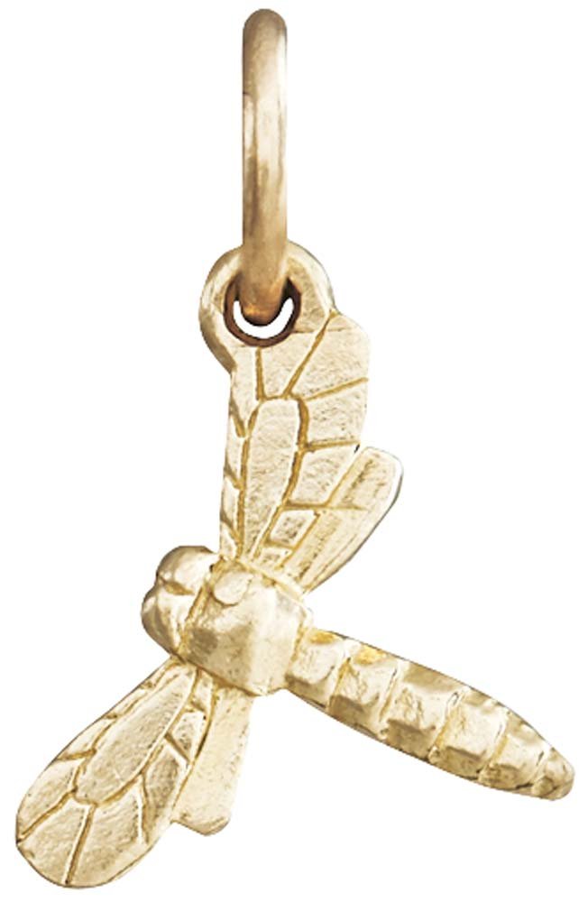Helen Ficalora Mini Dragonfly Charm Pendant - Dainty Jewelry Gift for Women, Sterling Silver Necklace Charm for Everyday Wear & Special Occasions