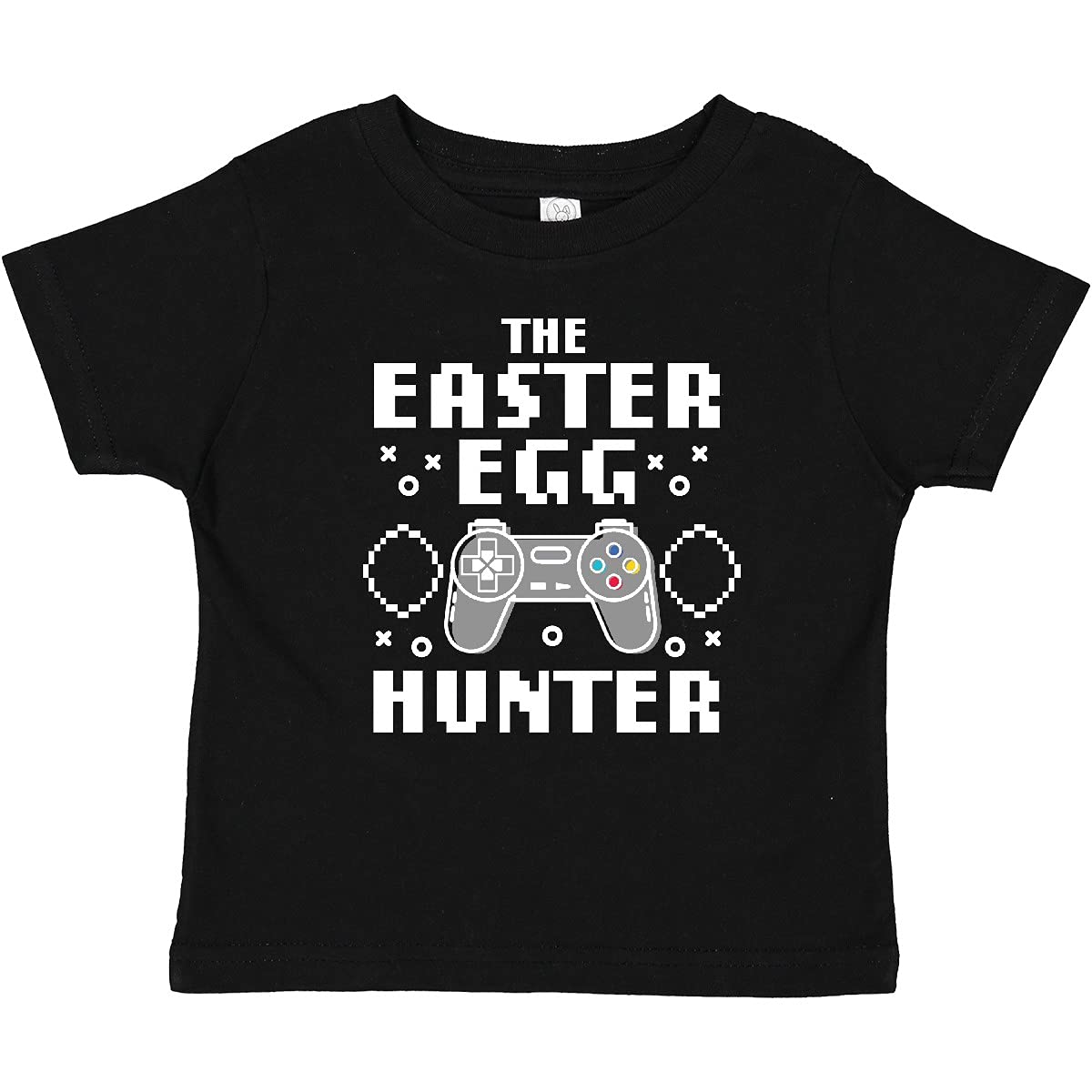 Inktastic Happy Easter The Easter Egg Hunter Gamer Baby T-Shirt - Cute Easter Outfit for Boys & Girls - Perfect for Easter Egg Hunts, Family Photos & Holiday Celebrations