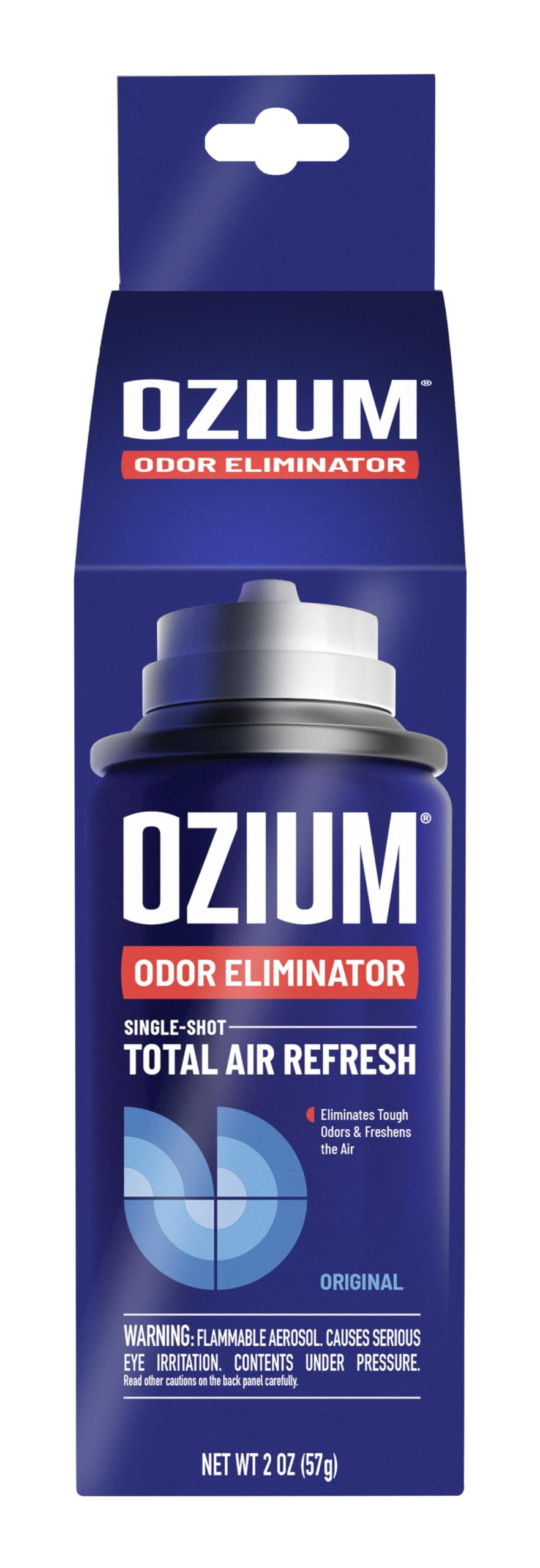 Ozium Air Sanitizer 2 oz - Original Scent Car Fogger & Smoke Odor Eliminator (4 Pack) | Fast-Acting Air Freshener for Cars, Homes & Offices | Eliminates Cigarette Smoke, Pet & Cooking Odors