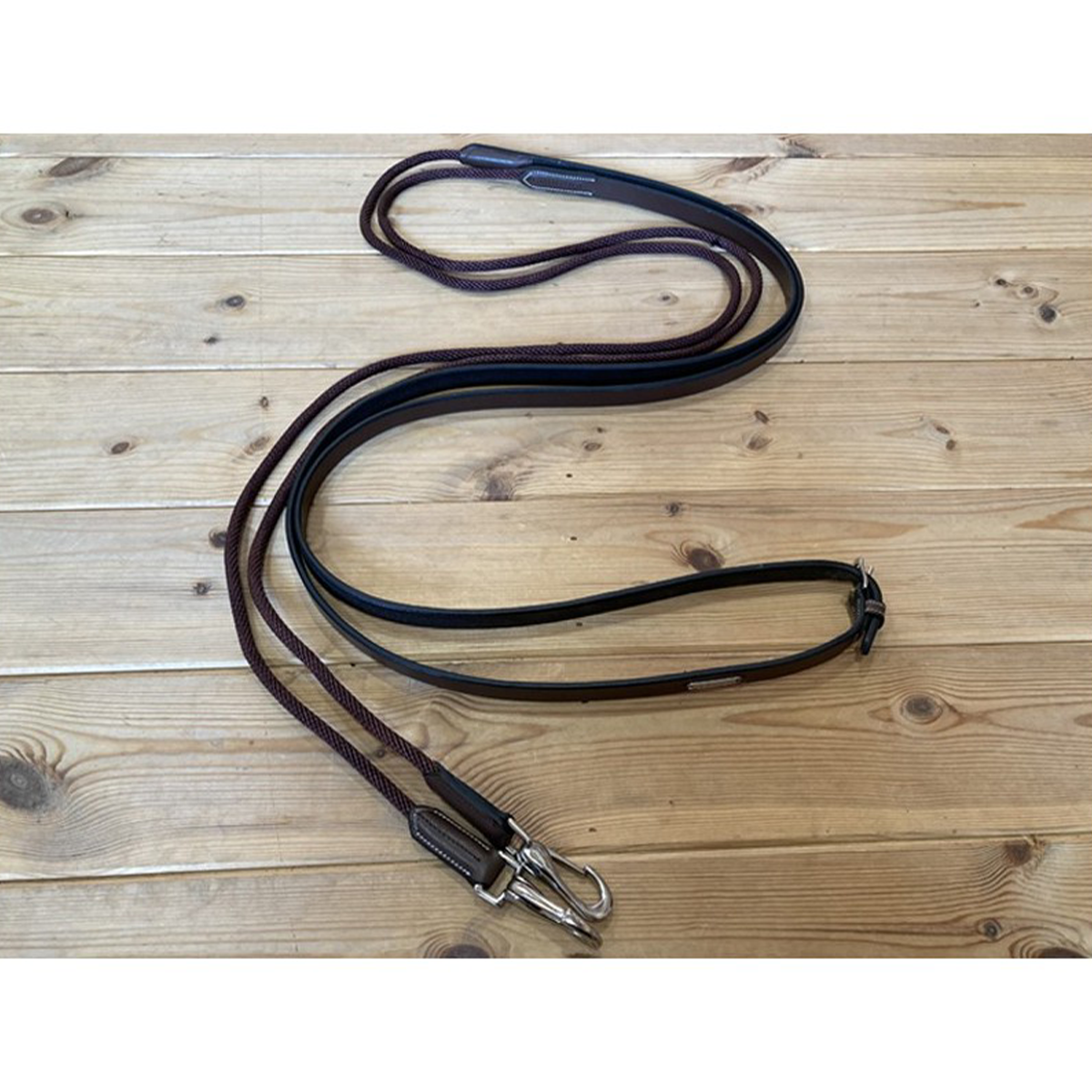 Jump'in Draw Reins for Horses - Adjustable Training Reins for Riding & Dressage - Perfect for Equestrian Training & Show Jumping