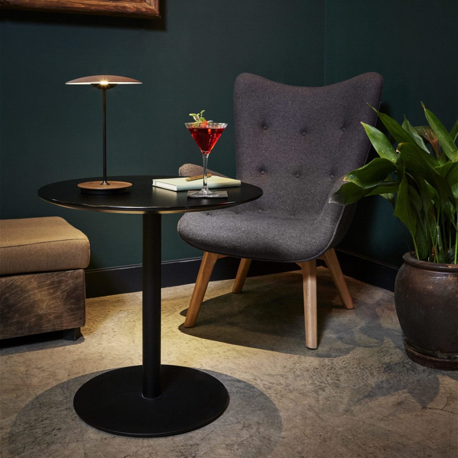 Ginger Table Lamp - Modern LED Night Light for Bedroom, Living Room, and Office - Warm White Light for Relaxation and Ambience