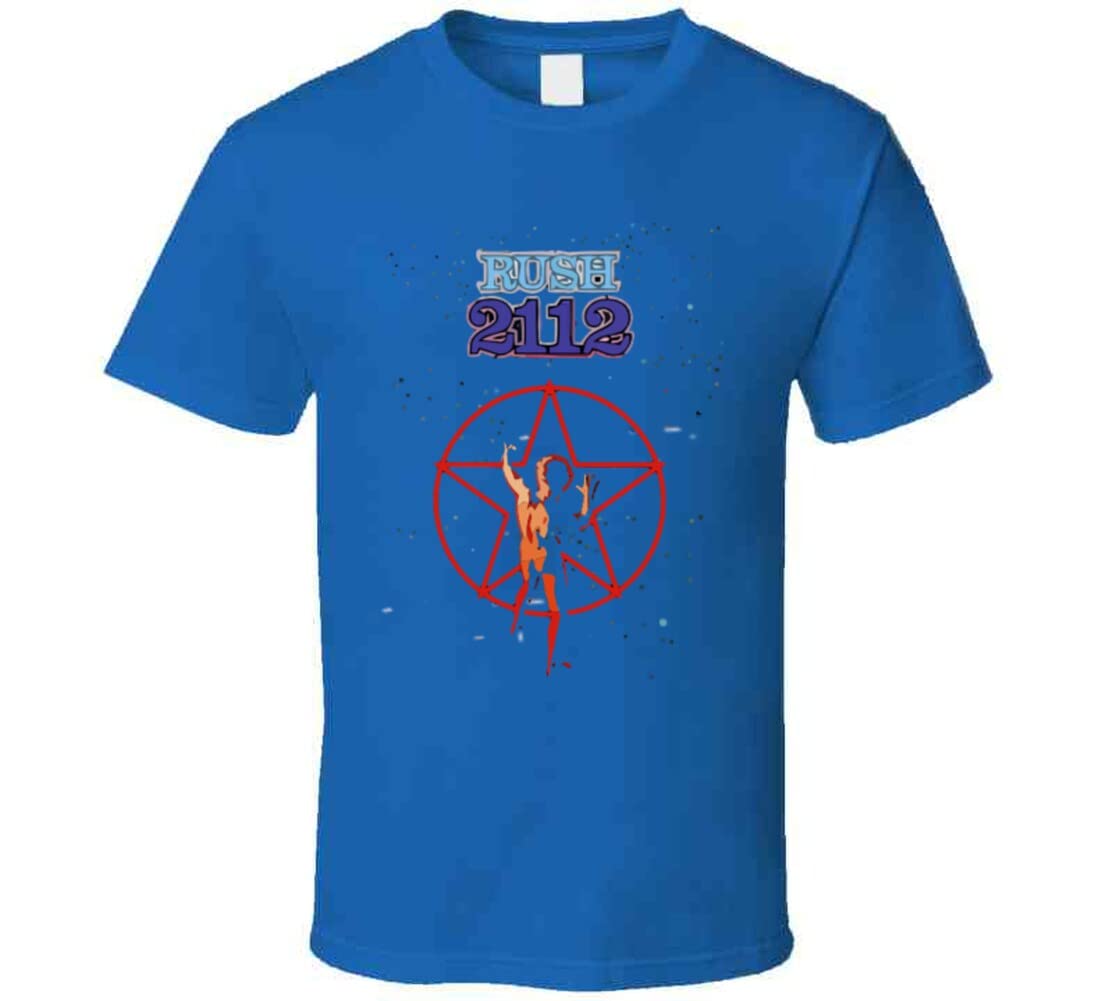 Rush 2112 Starman Graphic T-Shirt - Vintage Band Tee for Men & Women - Perfect for Concerts, Gifts & Rock Music Fans