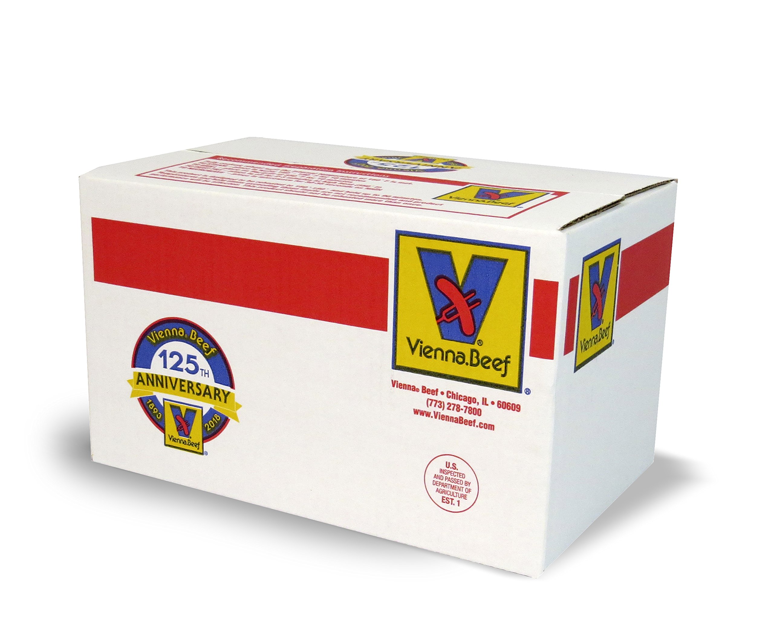 Vienna Beef Mini Franks 10 lbs (160 Count) - 3 Inch Cocktail Hot Dogs for Parties, Appetizers, and Snacks