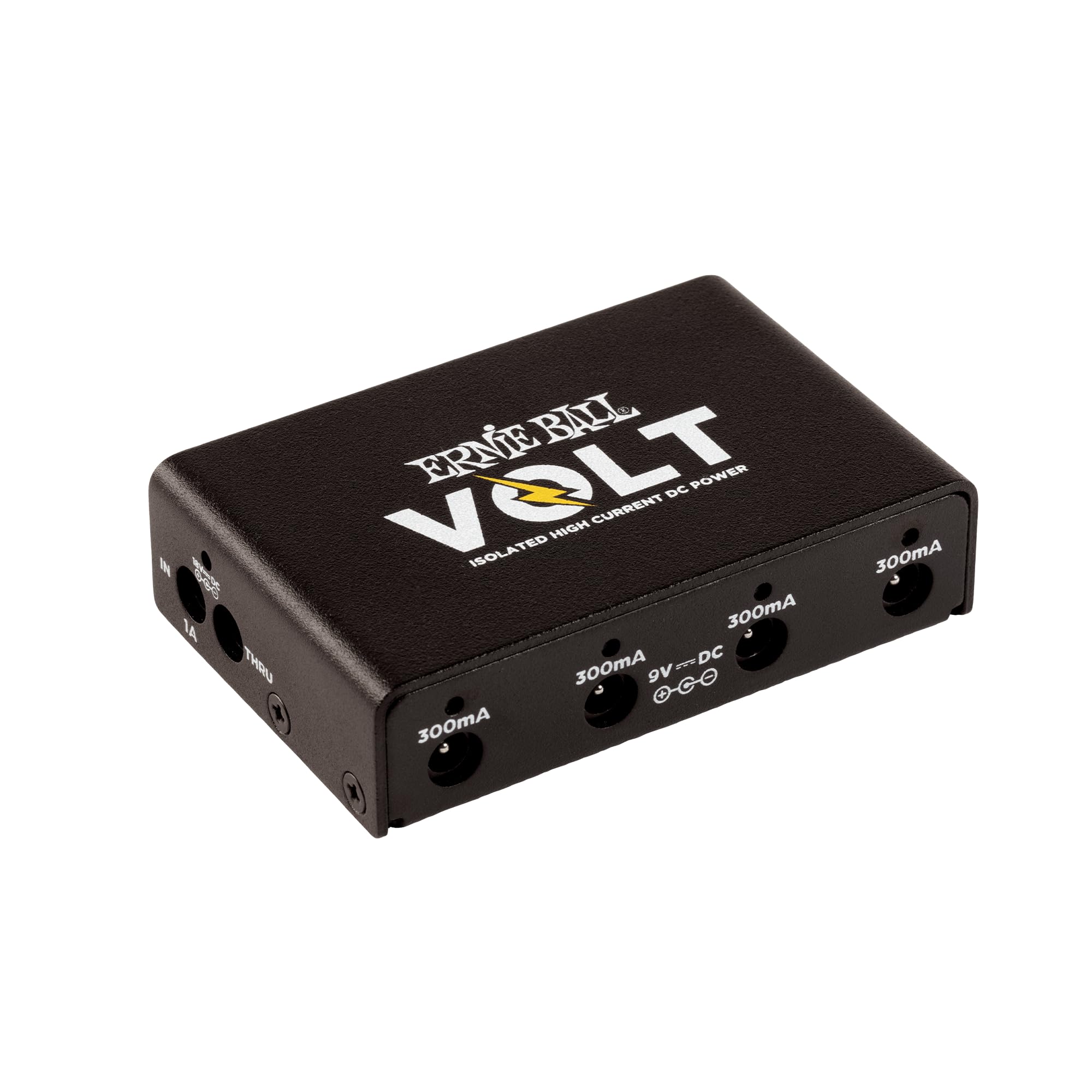 Ernie Ball Volt Pedal Power Supply (P06191) - Reliable 9V DC Guitar Effects Pedal Power for Musicians | Perfect for Live Performances & Studio Recording