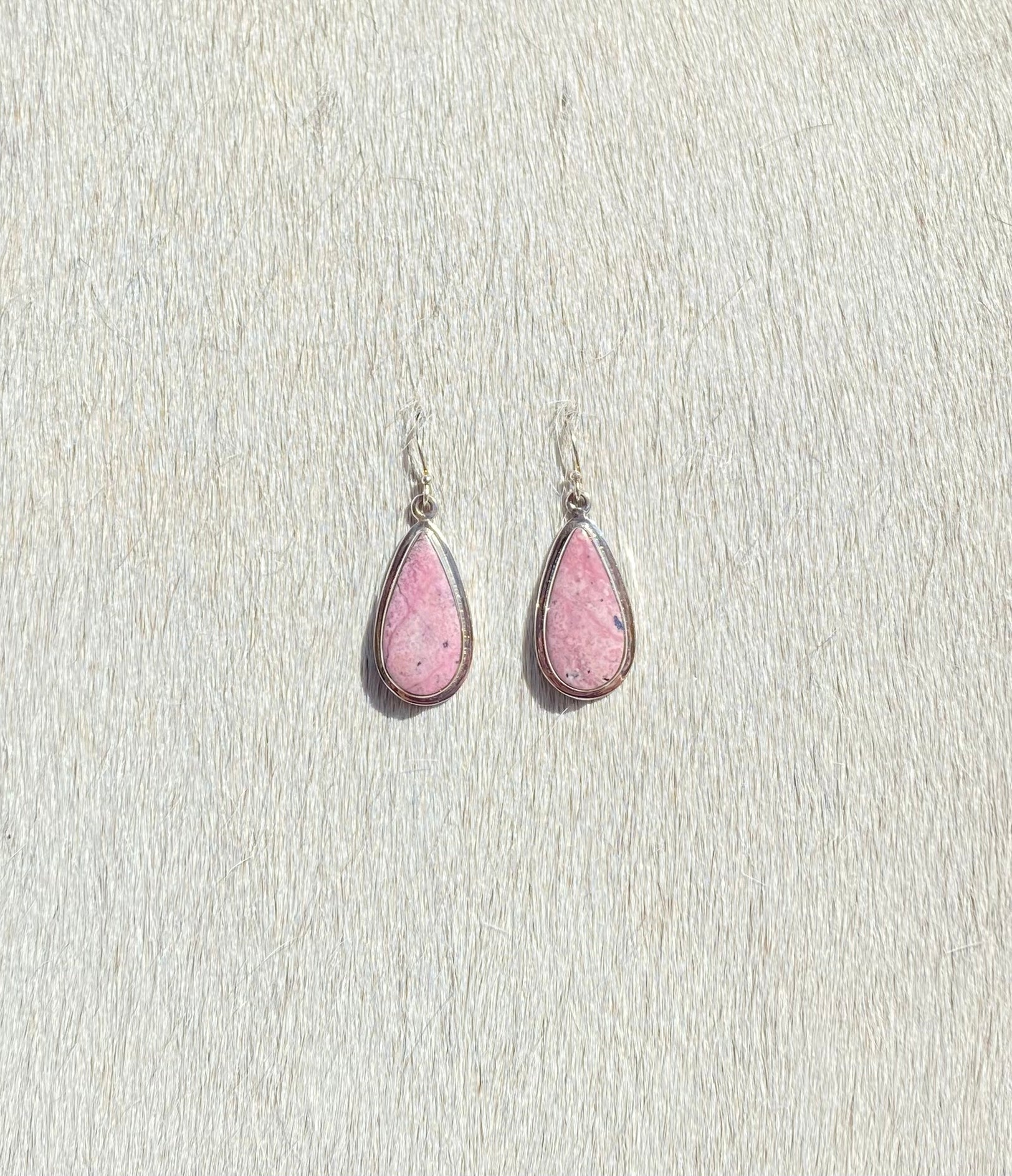 Natural Rhodochrosite Gemstone Drops - Healing Crystal Pendant for Necklace & Jewelry Making - Perfect for Meditation, Energy Healing & Spiritual Gifts
