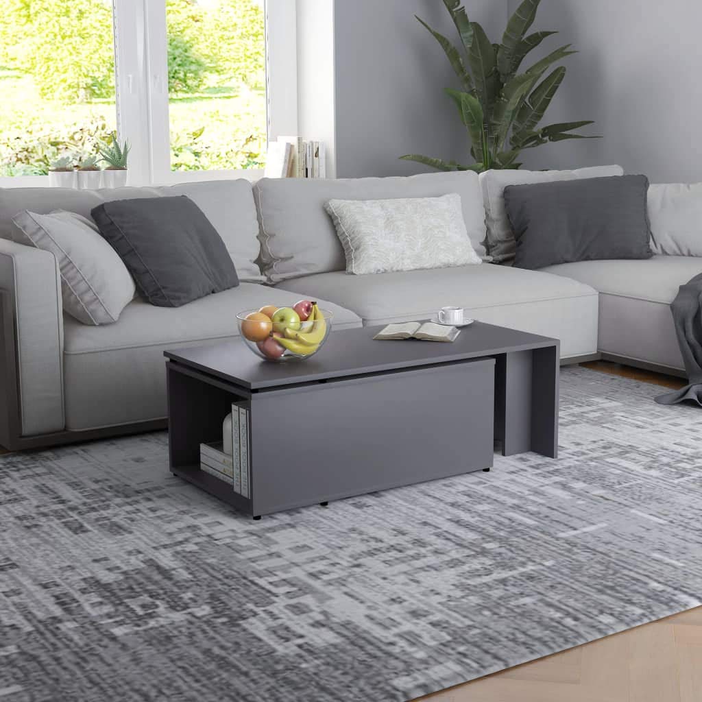 Elegant Gray Sofa Table - 59.1