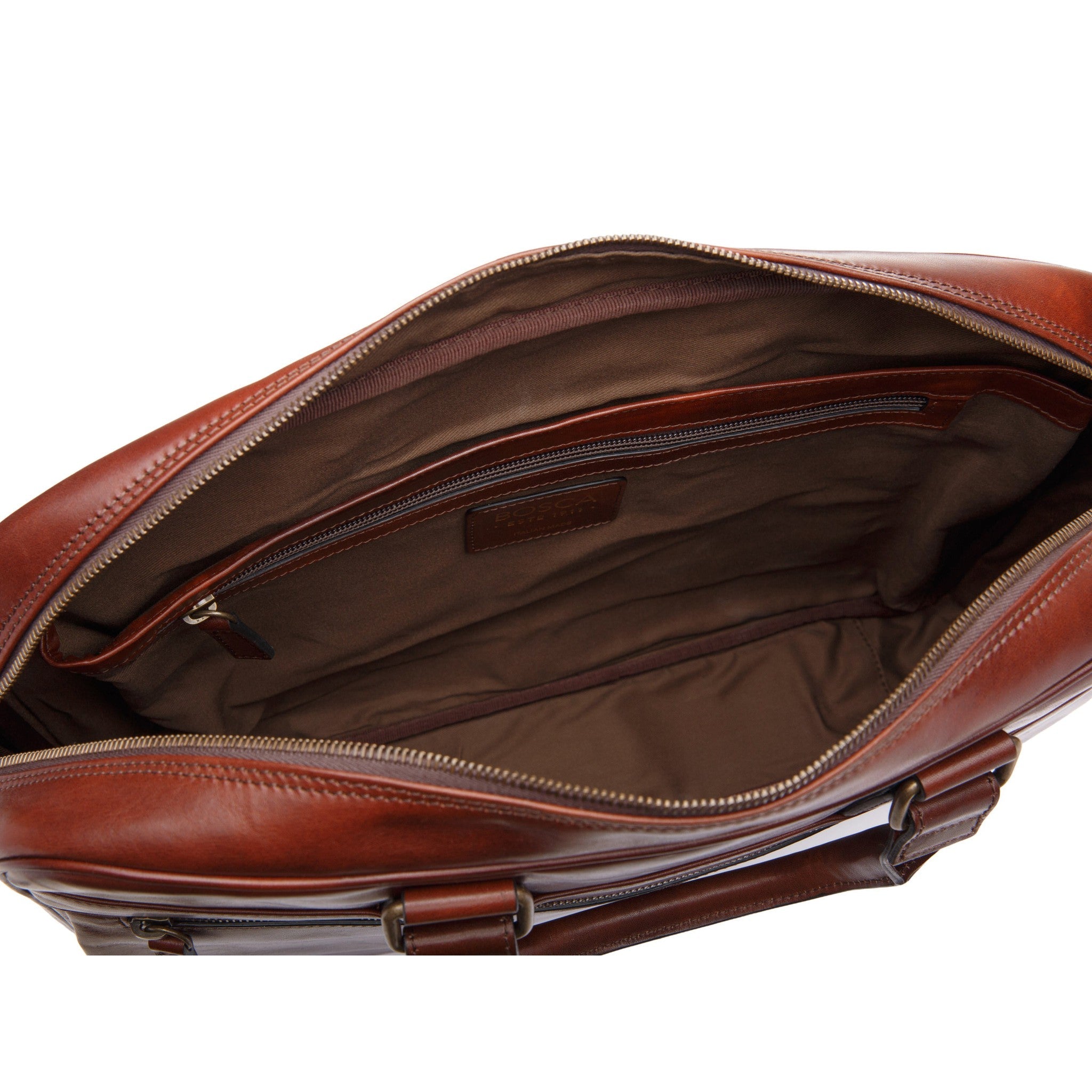 Bosca Dolce Italia Single Gusset Stringer - Premium Leather Wallet for Men | Perfect for Everyday Carry & Business Use