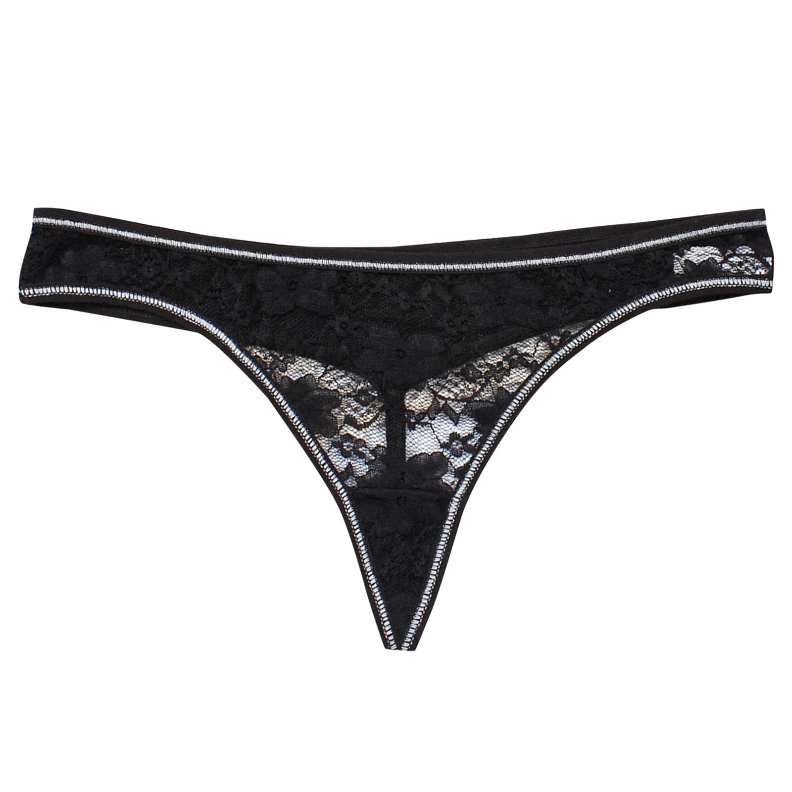 Sexy Women's Cotton Underwear Set - Low Rise Temptation Lingerie with Hollow Out Waist & Open Crotch Design for Sleepwear, Boudoir & Romantic Nights
