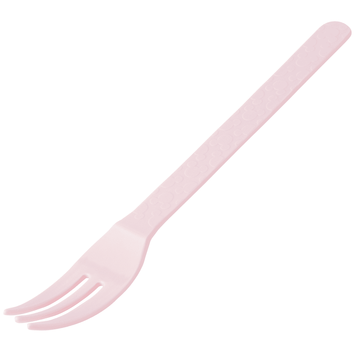 Disney Mickey Mouse Pink Melamine Fork - Durable Plastic Fork for Kids, Parties, Picnics, and Outdoor Dining
