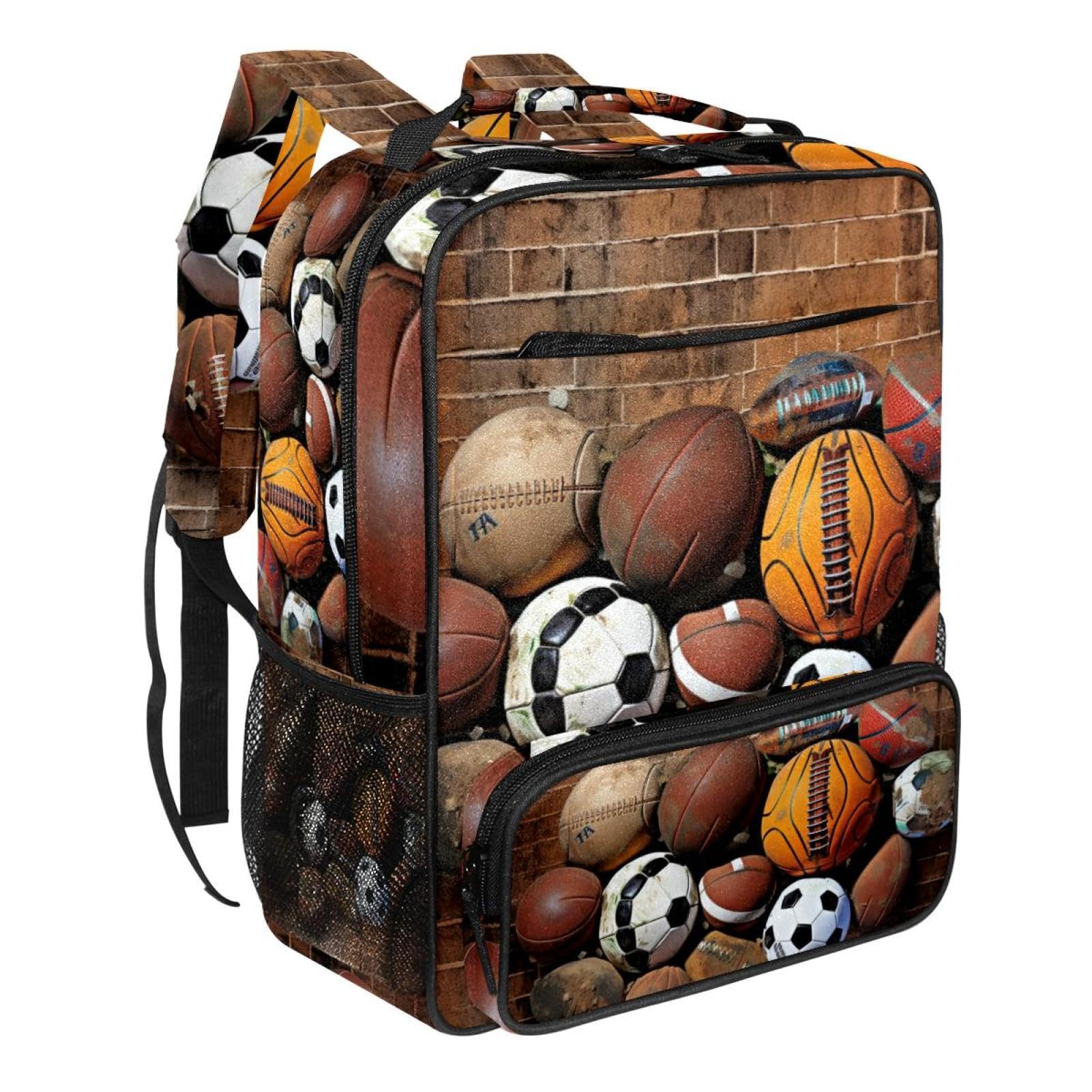 Waterproof Travel Backpack for Women & Men - Lightweight Hiking Backpack for Sports (Basketball, Football, Baseball) - Perfect for Gym, School, Camping & Outdoor Adventures