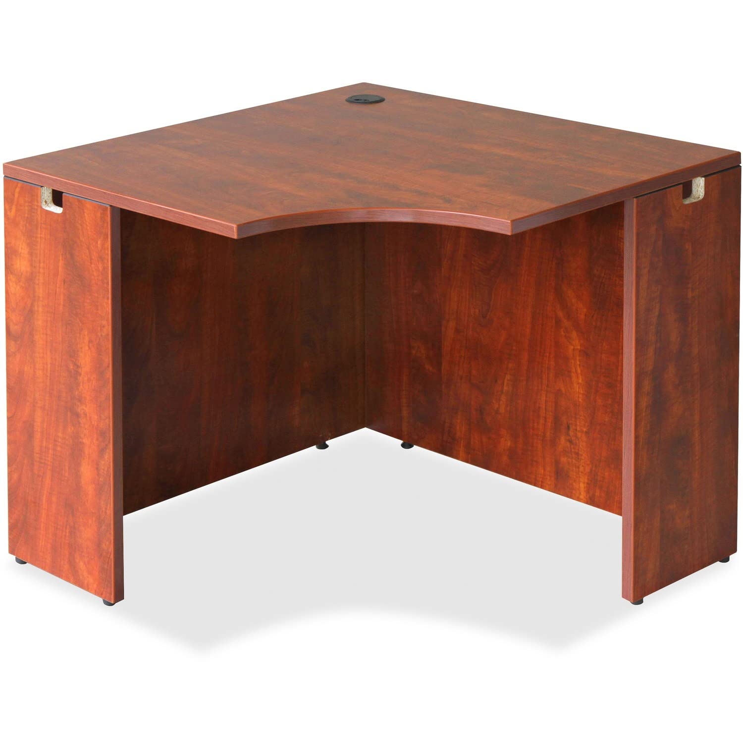 Lorell Cherry Corner Desk 36