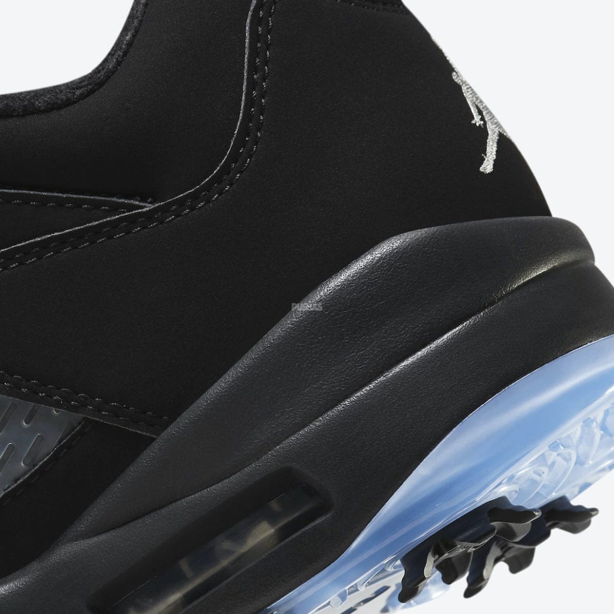 Air Jordan 5 Retro Low Golf Shoes 'Black Metallic' (2020) - Men's Basketball-Inspired Golf Sneakers for Comfort & Style on the Course