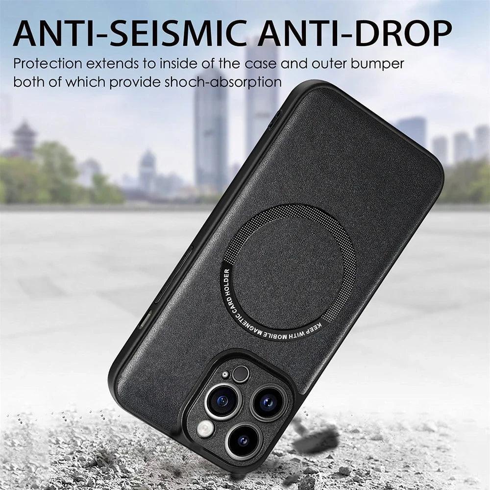 Samsung Galaxy S24 Ultra Magsafe Wireless Charging Case - Fast Charging Protective Cover for iPhone 15 Pro Max, Perfect for Travel & Daily Use