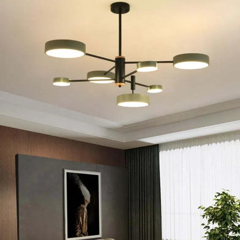 Modern LED Pendant Light with Adjustable Brightness - Minimalist Design for Kitchen Island, Dining Room & Bedroom Lighting