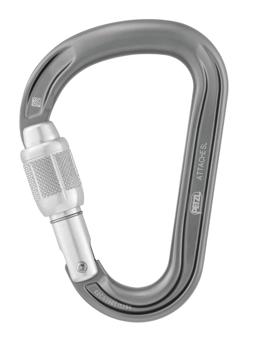 Secure Attache Screw Lock Carabiner - Heavy Duty Climbing Clip for Outdoor Gear, Keychains & Backpacks | Perfect for Hiking, Camping & Travel Accessories