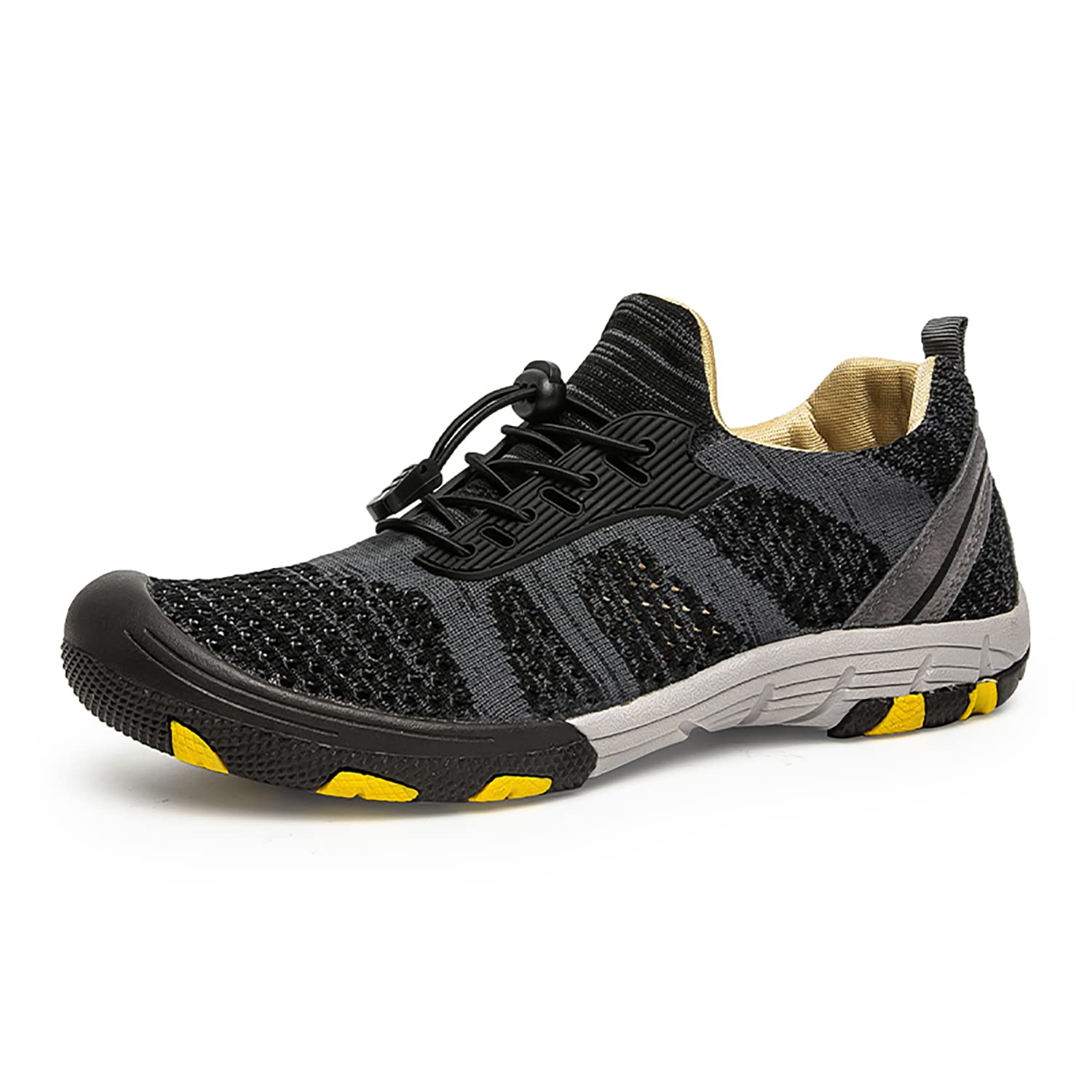 QINM Breathable Hiking Boots for Men & Women - Lightweight Trekking Shoes with Lace-Up Design for Outdoor Walking, Mountain Climbing & Trail Running | Perfect for Hiking, Camping & Adventure Travel