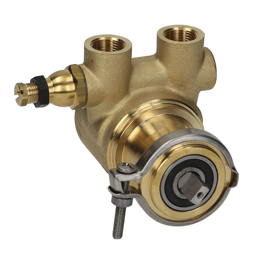 Fluid o Tech Rotoflow High Volume Rotary Vane Water Pump - 12V DC Heavy Duty for RV, Marine, and Industrial Use | Efficient Liquid Transfer Solution for Water Systems, Irrigation, and Fluid Circulation