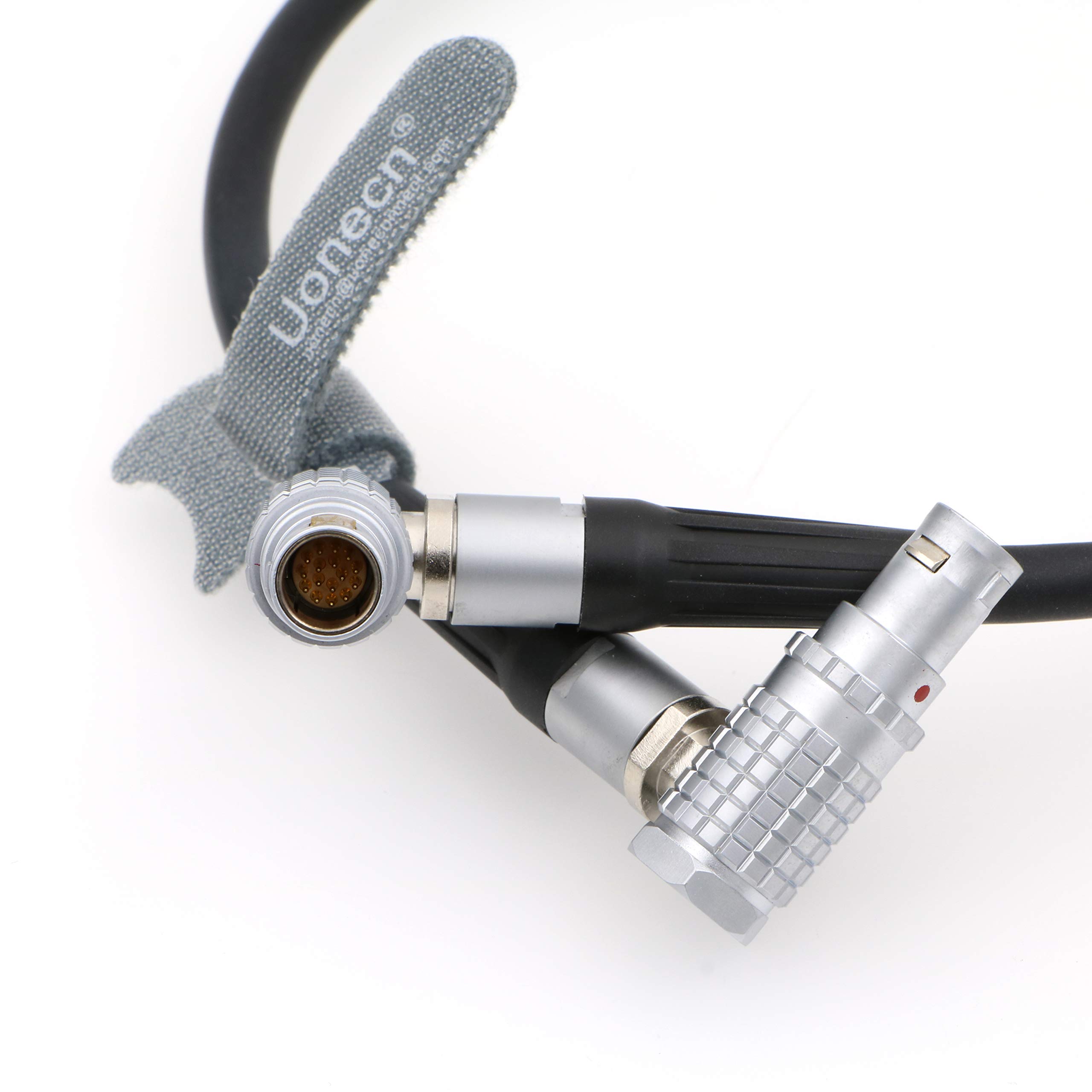 Uonecn LCD EVF Cable FHG.1b 16 Pin Male to Male Cable for Red Epic Scarlet One Cameras - Compatible with LCD/EVF Elbow Connectors - Perfect for Professional Cinematography and Film Production