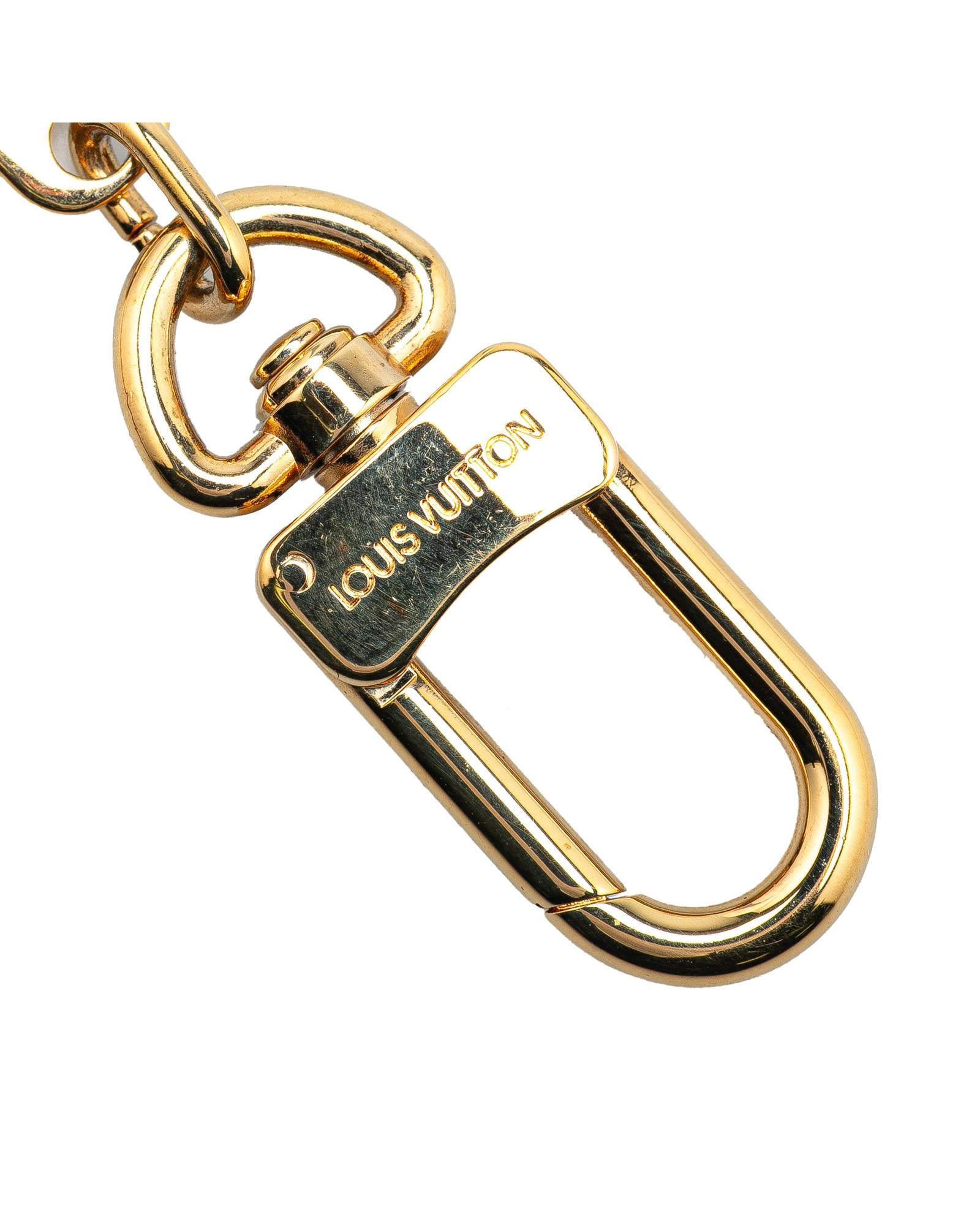 Premium Brass Pochette Extender Key Ring with Secure Lobster Claw Clasp - Perfect for Keychains, Handbags & Travel Accessories Organization