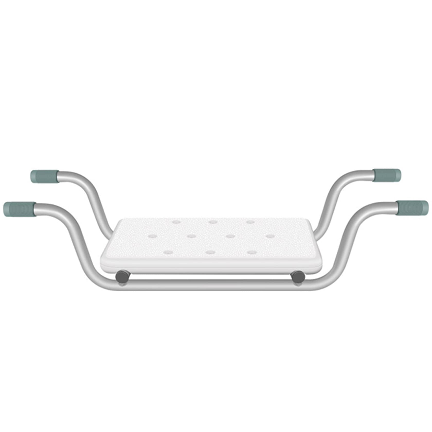 Adjustable Aluminum Shower Stool for Elderly - Portable Bathtub Safety Seat with Extended Design for Bathroom & Shower Use - Perfect for Seniors, Disabled, and Post-Surgery Recovery