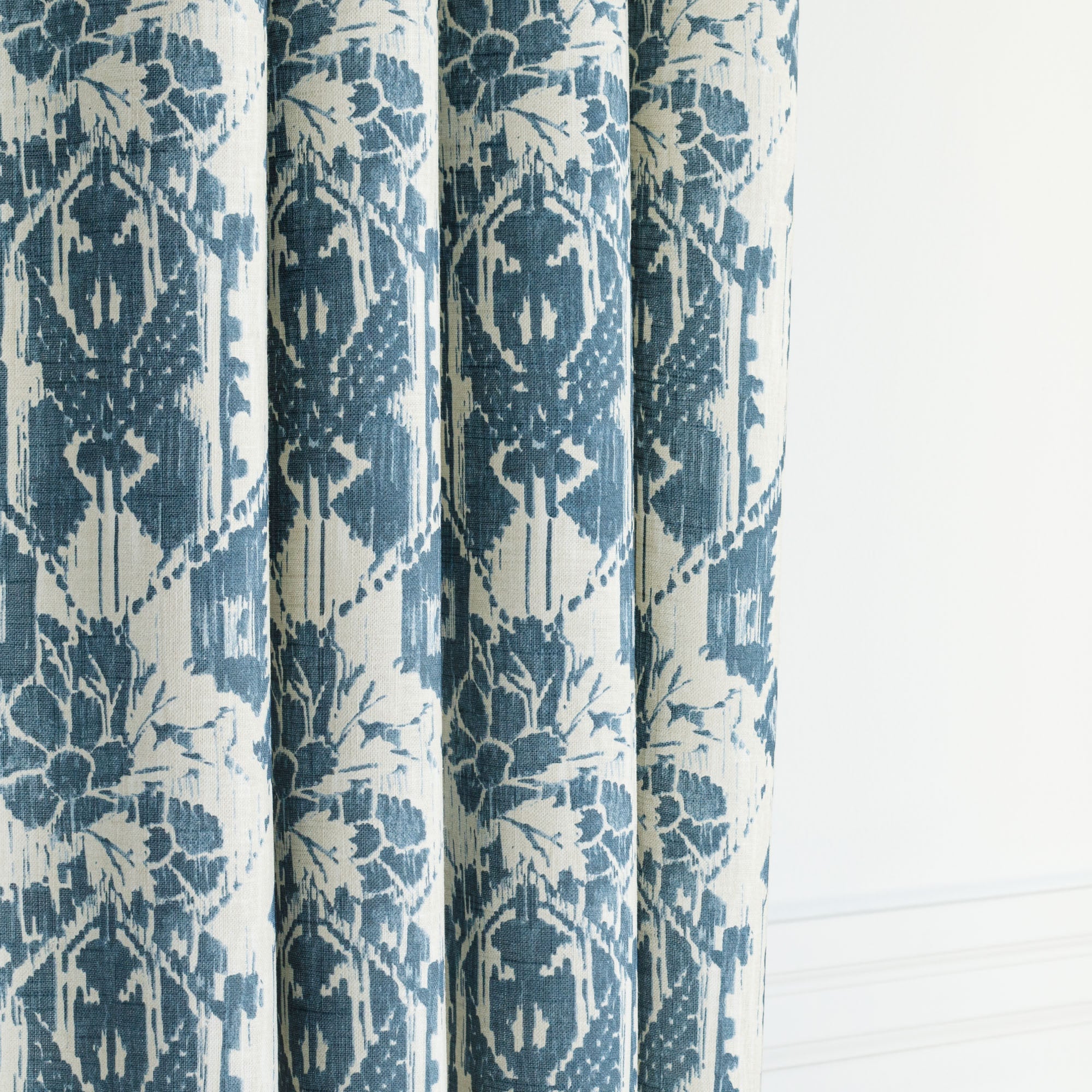 Premium Merida Fabric - 100% Cotton Indigo Dyed Textile for Quilting, Upholstery & DIY Crafts | Soft, Durable & Fade-Resistant Material for Home Decor & Sewing Projects