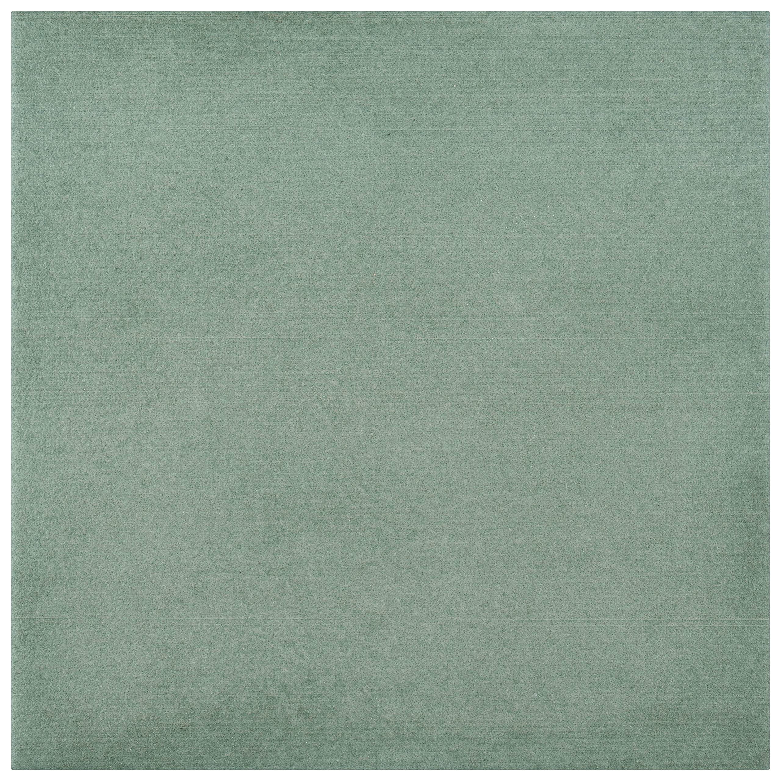 Merola Tile Matter Green 6x6 Inch Porcelain Floor and Wall Tile - Perfect for Kitchen Backsplash, Bathroom & Shower Walls