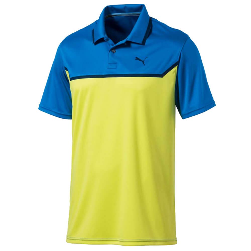 PUMA Men's Golf Polo - Bonded Tech for Comfort & Style on the Course