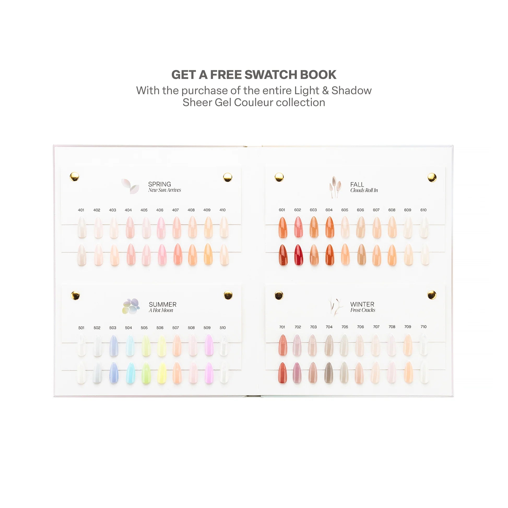 Apres Light and Shadow Gel Nail Polish Collection - 40pc Set for Professional & DIY Nail Art - Perfect for Salon, Home Manicures & Special Occasions