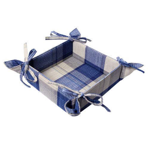 13x9 Inch Sand Blue Bread Basket - Perfect for Homemade Bread, Pastries & Kitchen Storage | Durable & Stylish Baking Basket for Bread Making, Serving & Display