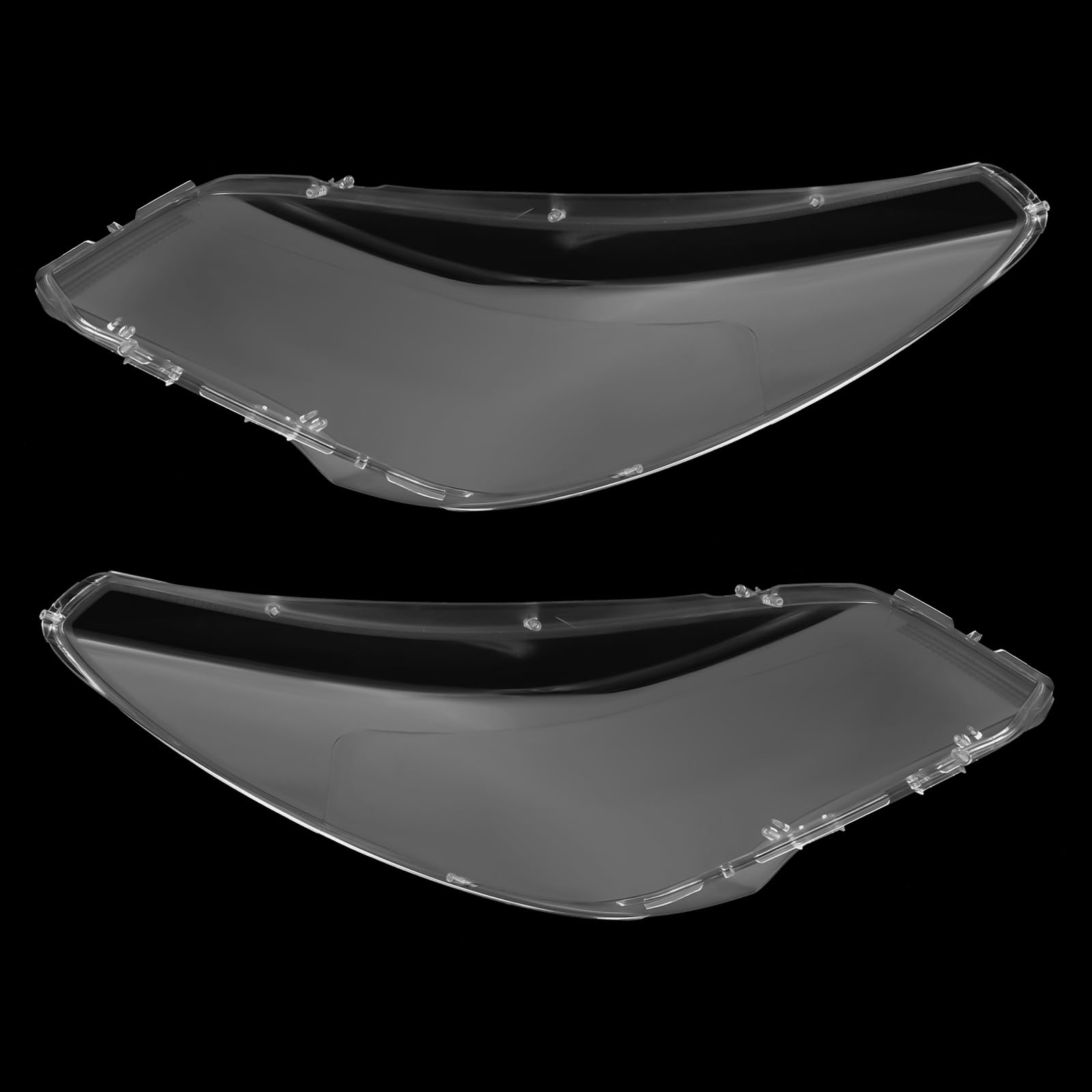 2013-2017 Buick Enclave Replacement Headlight Lens Covers - Pair of Left & Right Front Clear Lenses - Perfect for Night Driving and Foggy Conditions