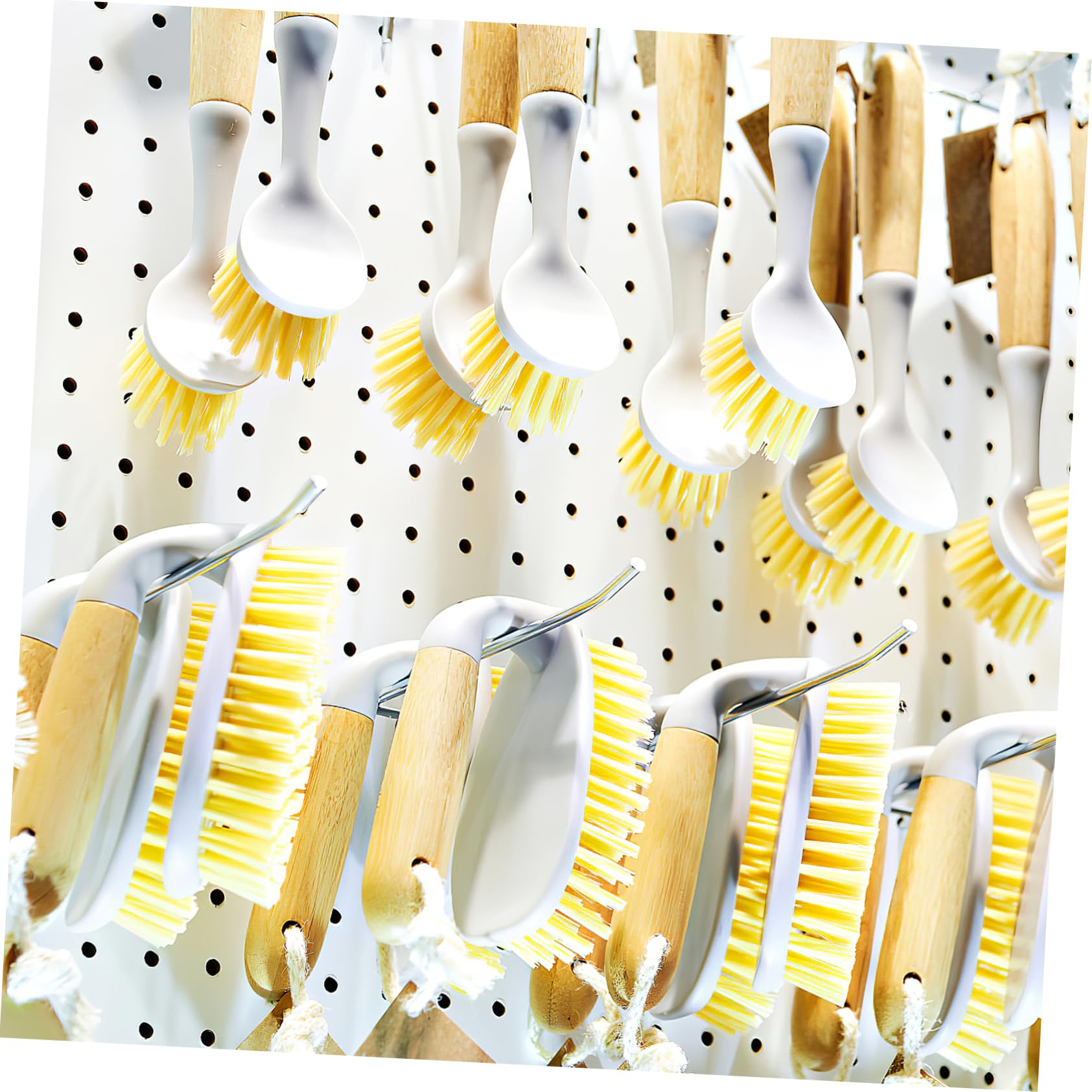 DOITOOL 30-Pack Heavy Duty Mesh Hooks - Durable Supermarket Display Hangers, Kitchen Organizers & Multi-Purpose Hooks for Retail, Pantry, Garage & Closet Storage - Perfect for Hanging Produce, Tools, Utensils & More