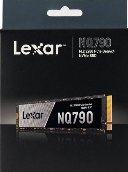Lexar NQ790 Gen4 PCIe NVMe 2280 SSD 1TB 2TB 4TB - 7000MB/s Read 6000MB/s Write - High Speed Internal Solid State Drive for Gaming, PC, Laptop & Workstation