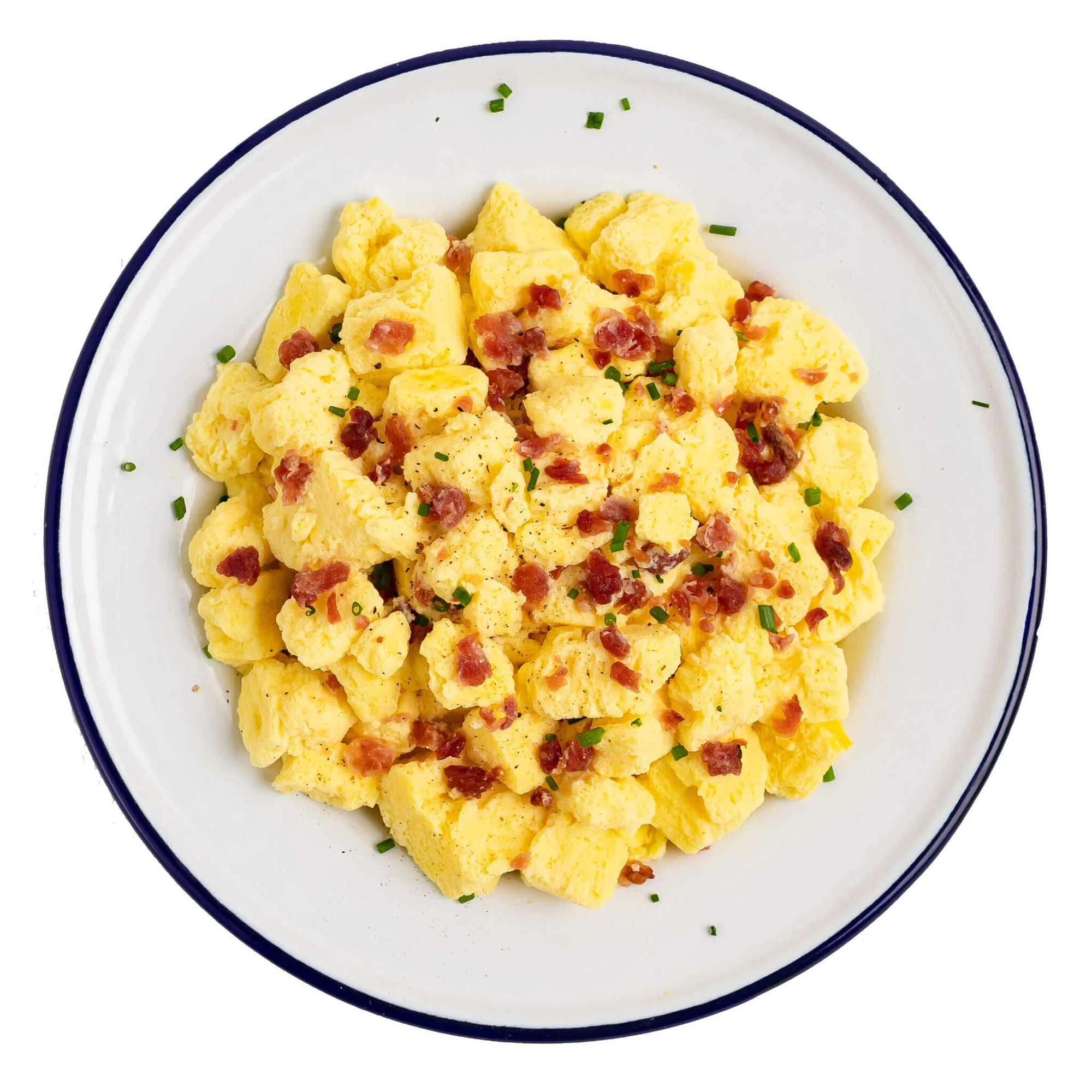 Mountain House Scrambled Eggs with Bacon - Freeze Dried Camping Food - 1 Serving - Perfect for Hiking, Emergency Preparedness & Outdoor Adventures
