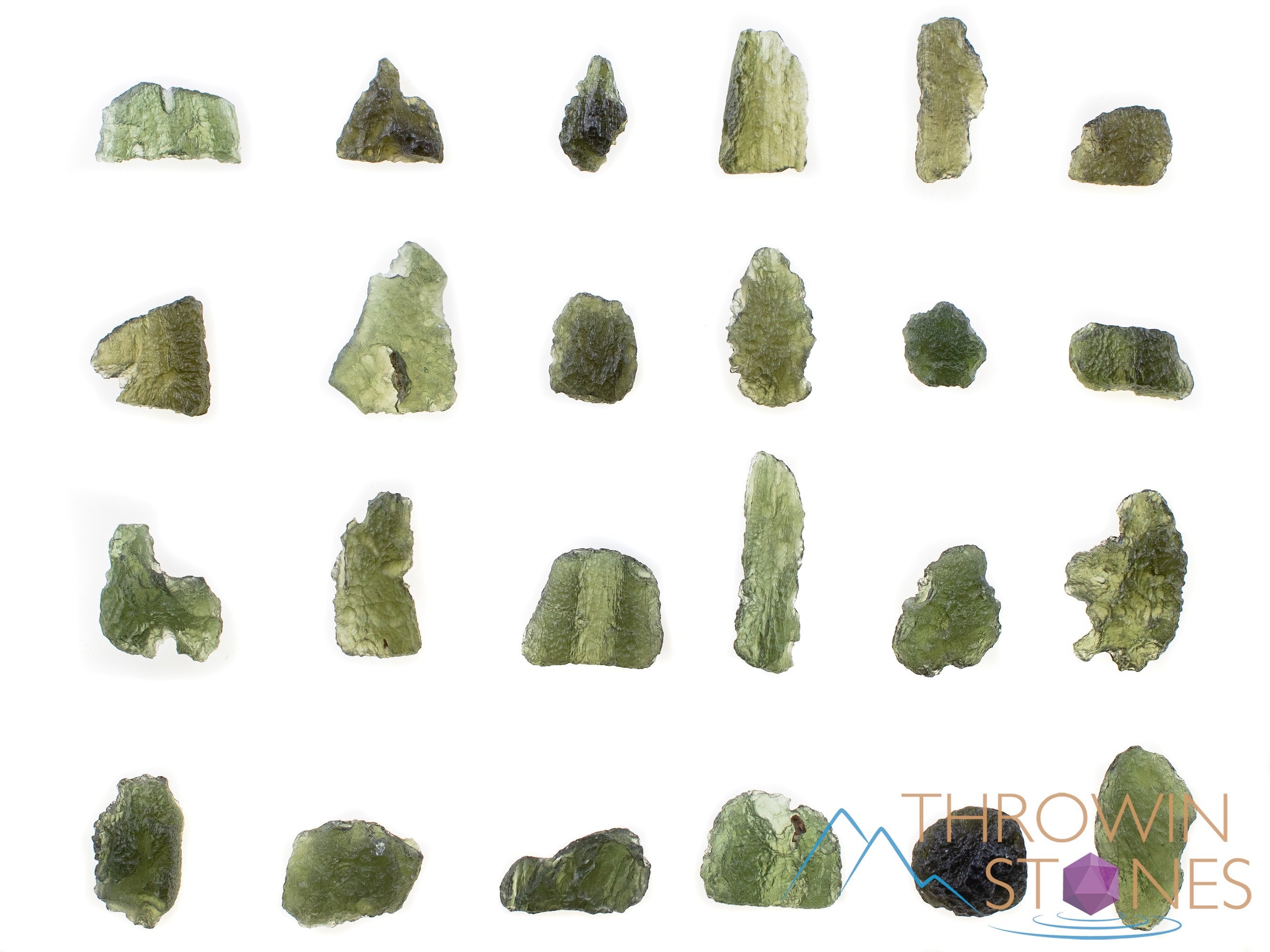1.4g Raw Moldavite Crystal - Genuine Natural Moldavite Stone (E1740) for Jewelry Making, Meditation & Energy Healing
