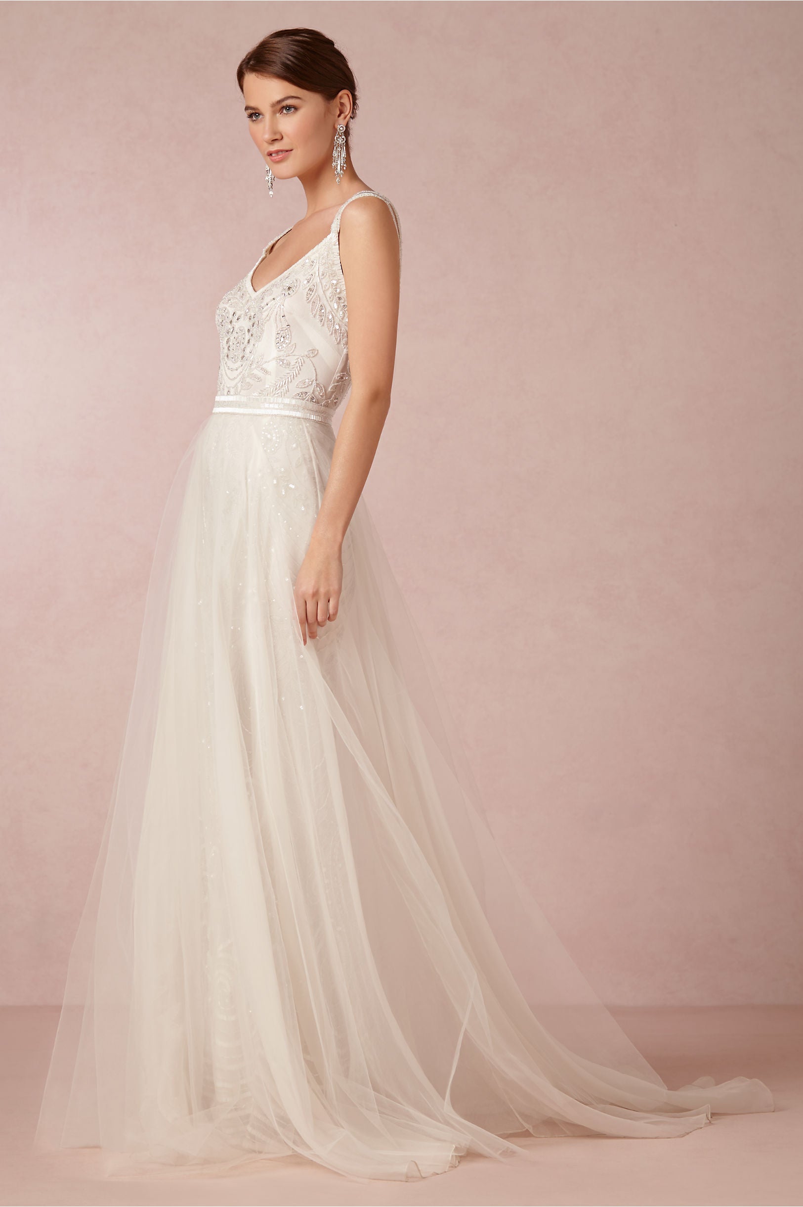 BHLDN Theia Elsa Wedding Gown - Elegant Lace Bridal Dress for Bride, Perfect for Formal Weddings & Special Occasions