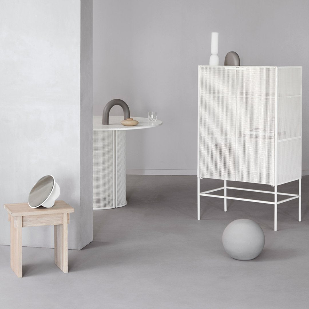 Kristina Dam Studio Grid Cabinet - Modern Storage Solution for Living Room, Bedroom & Office | Stylish Organizer for Home Decor