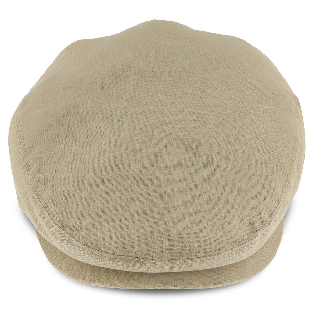 The Sportsman Linen Ivy Cap - Classic Men's Summer Hat for Outdoor Activities, Golf, Fishing & Casual Wear