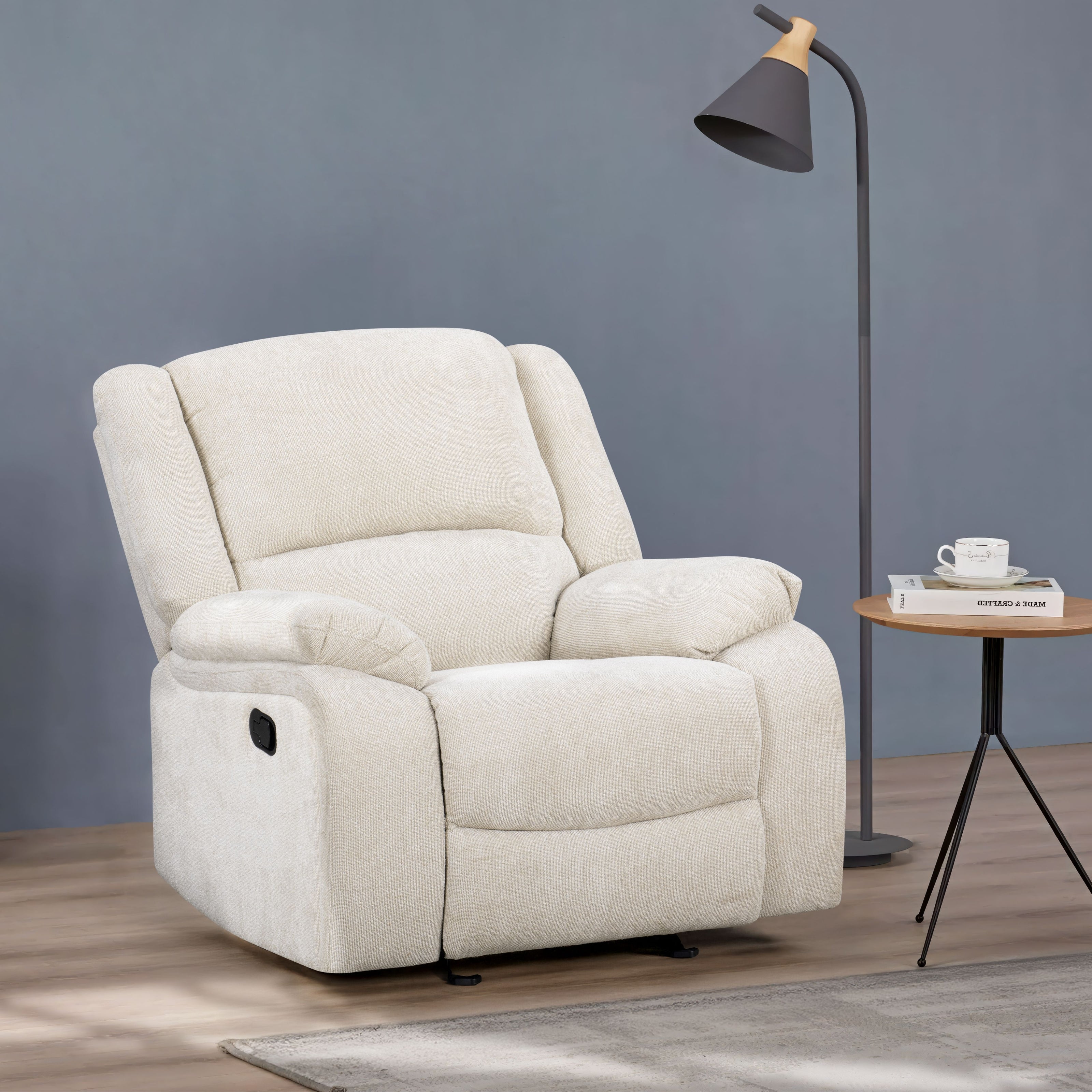 Roundhill Furniture Blitz Transitional Living Room Reclining Sofa Set - Modern Comfort for Relaxing & Entertaining - Perfect for Family Movie Nights & Cozy Evenings