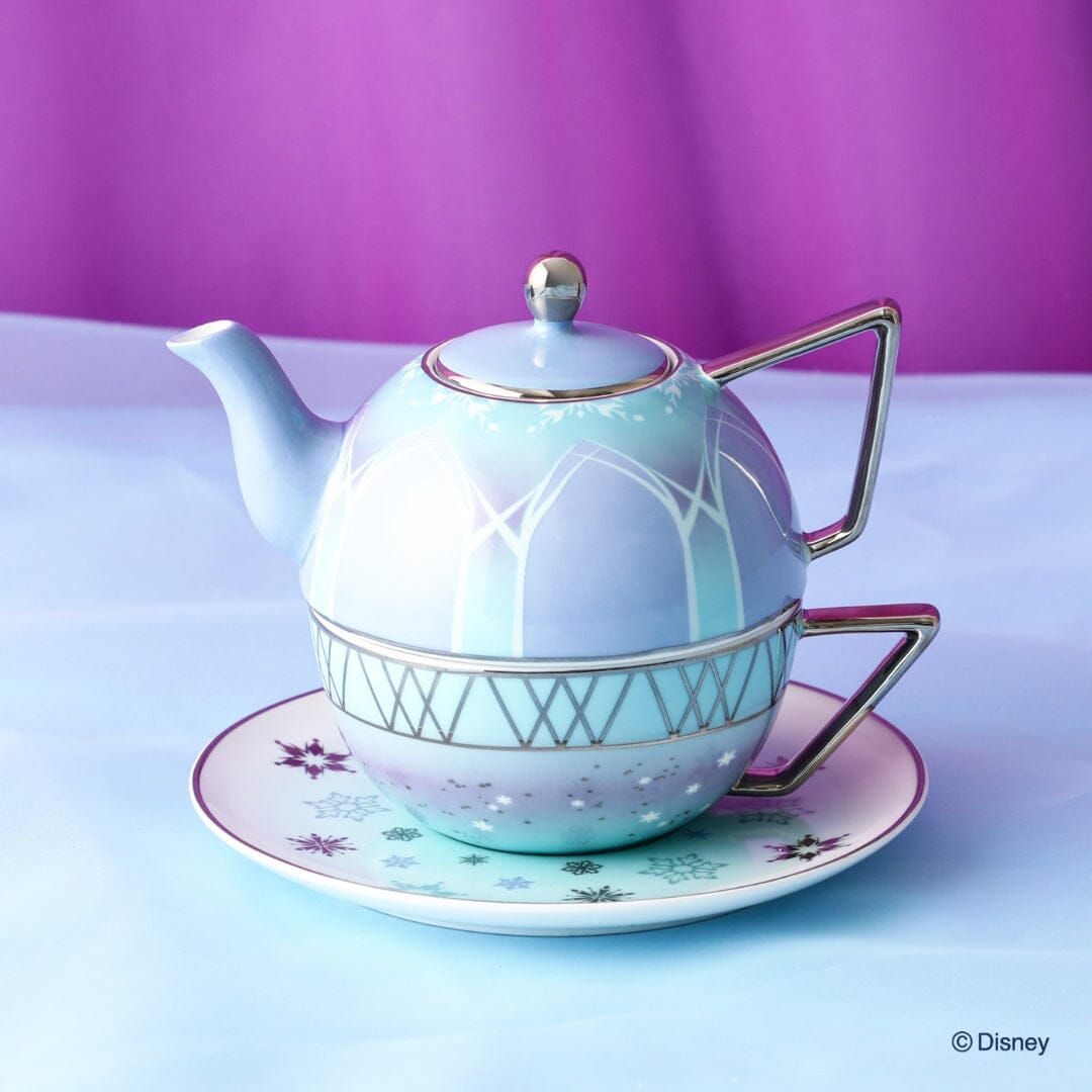 Disney Frozen Magic of Chemistry Tea Set for One - Perfect for Kids' Tea Parties, Birthday Gifts & Disney Collectors